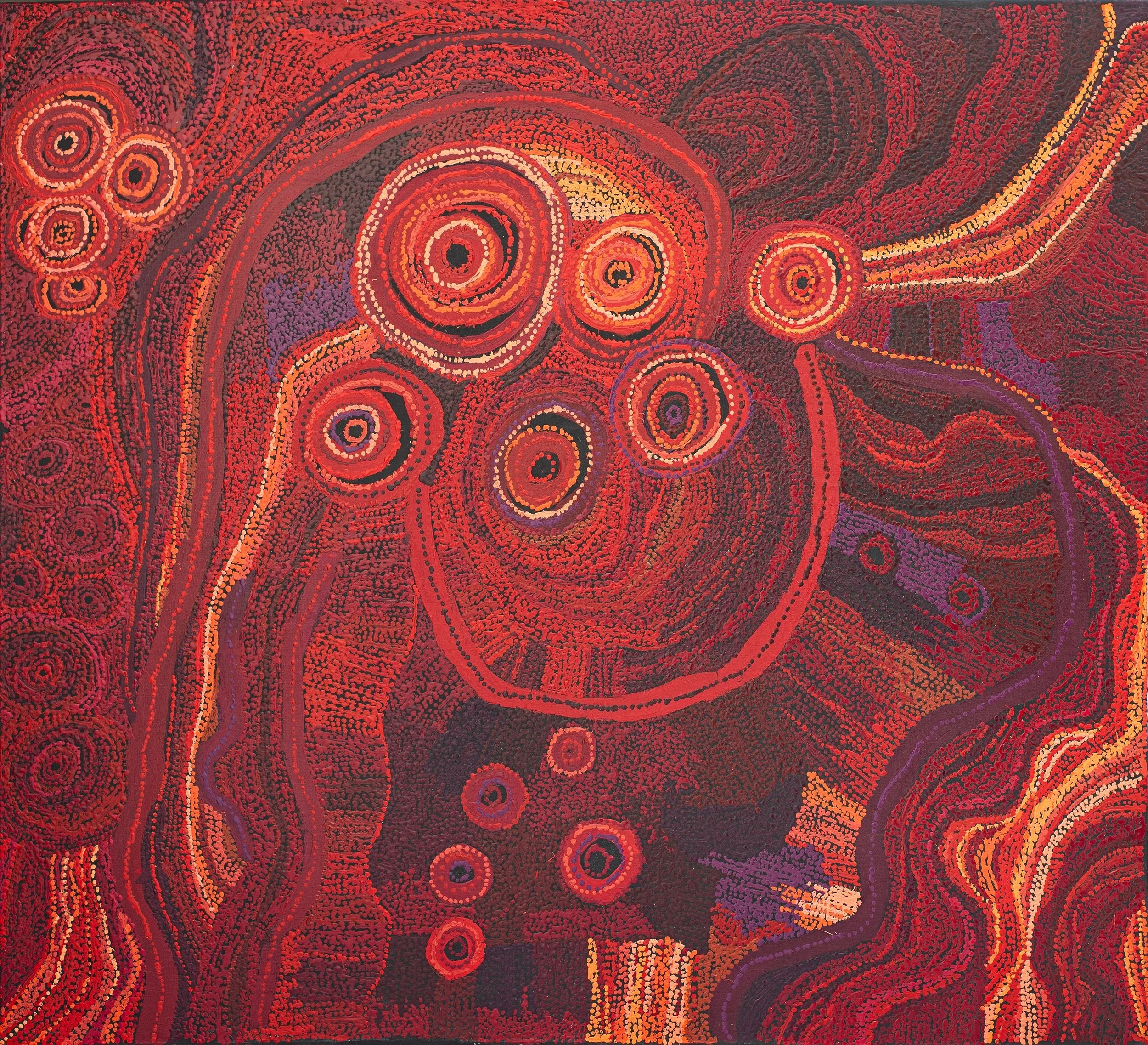 Yatjiki Cullinan - Ngura (Country) - 167 x 152 cm - 379-23