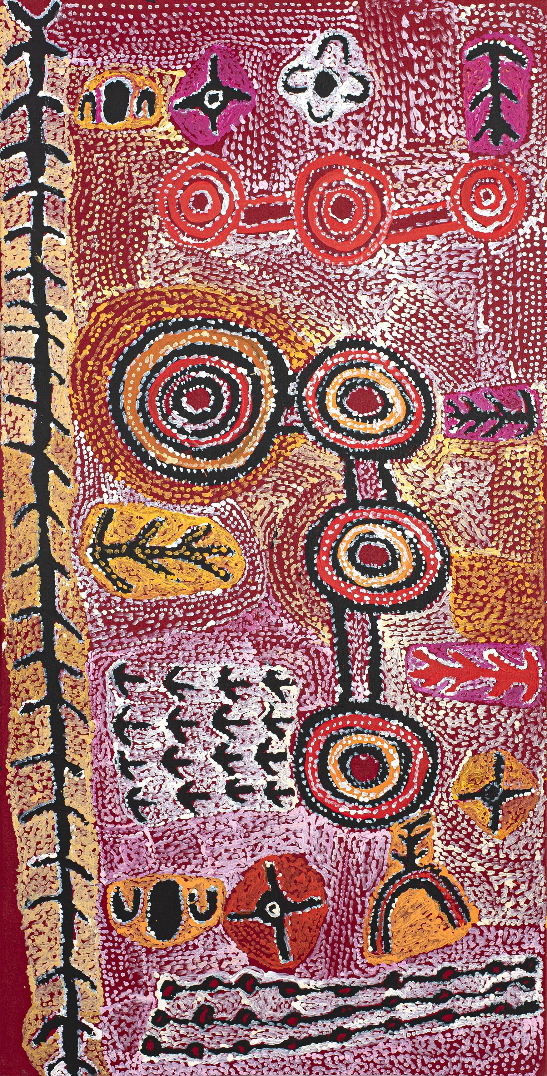 Alec Baker - Ngura (Country) - 152 x 76 cm - 338-23