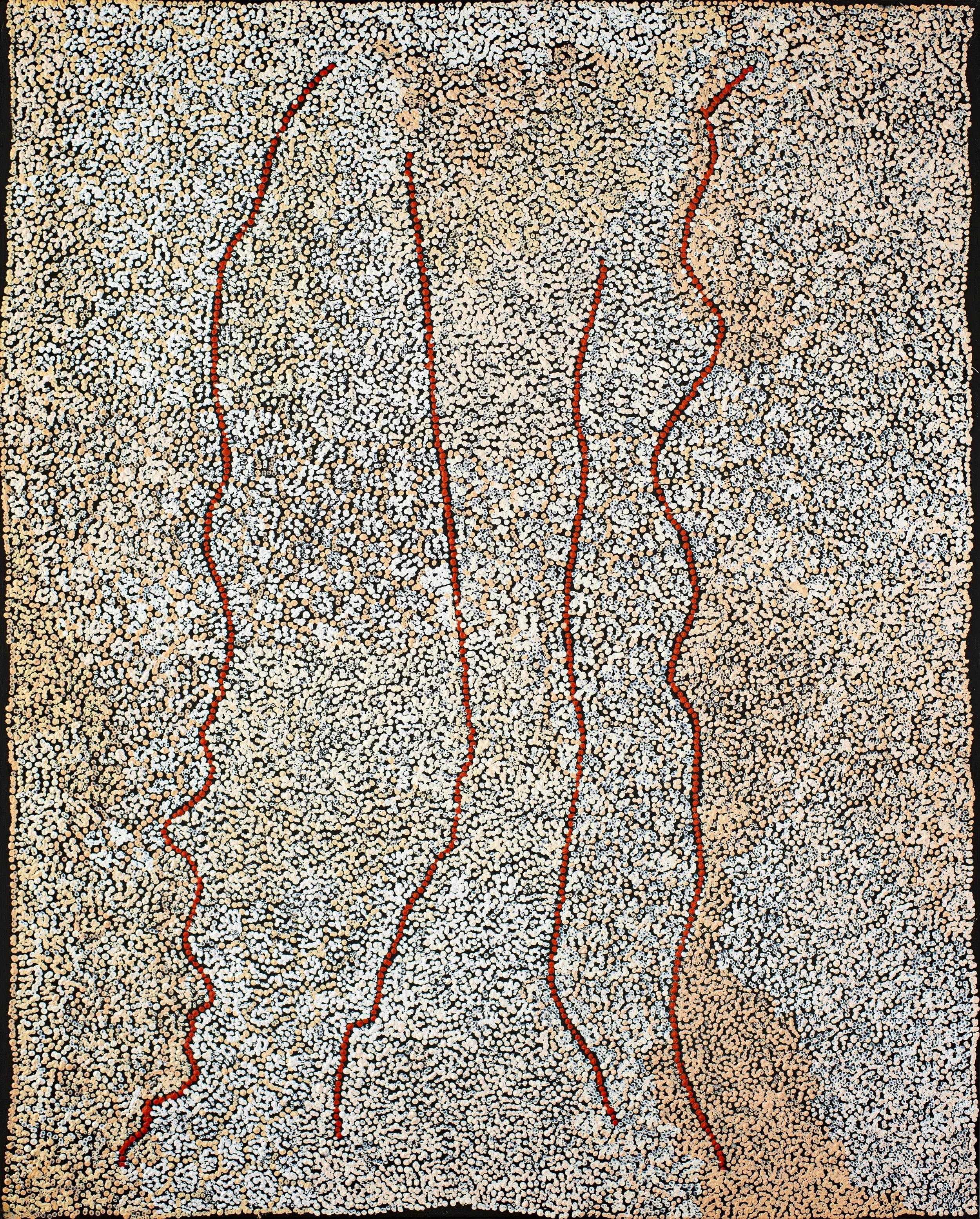 Rene  Sundown - Ngura Tali - Sand dune Country - 152 x 122 cm - 521-23 (option)