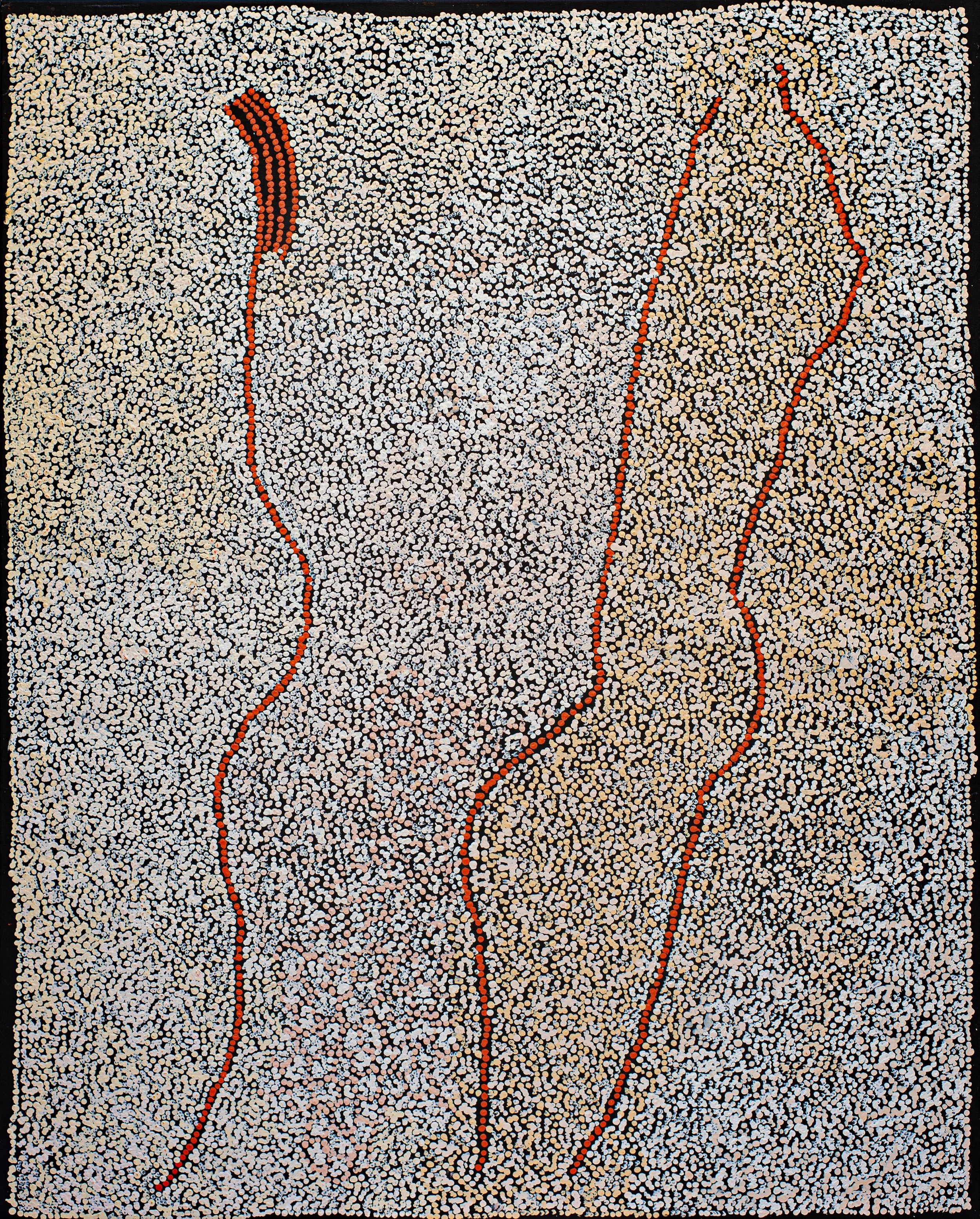 Rene  Sundown - Ngura Tali - Sand dune Country - 152 x 122 cm - 206-24