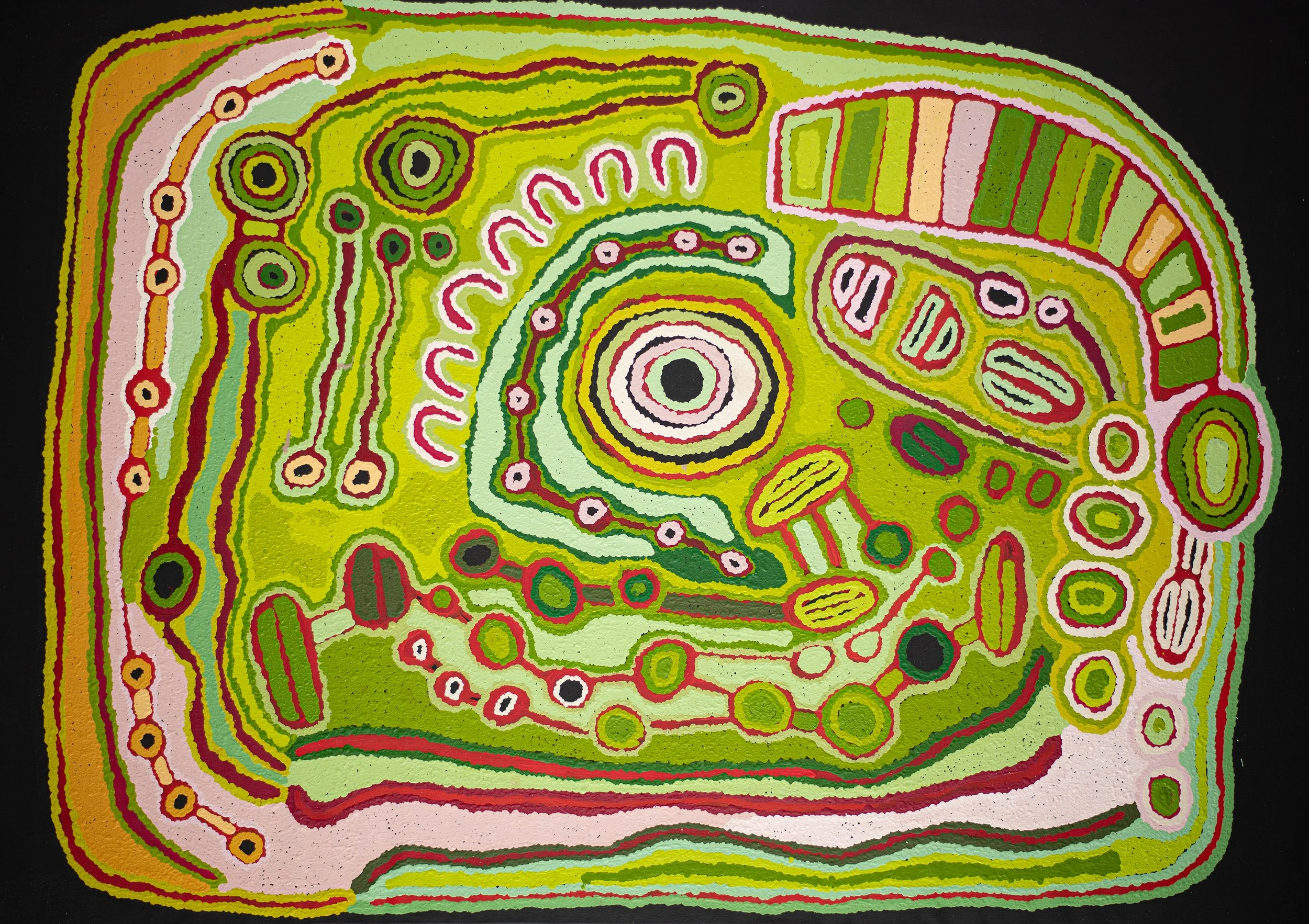 Jessica Veronica Brown - Kuru Ala - 200 × 137 cm - 25-460