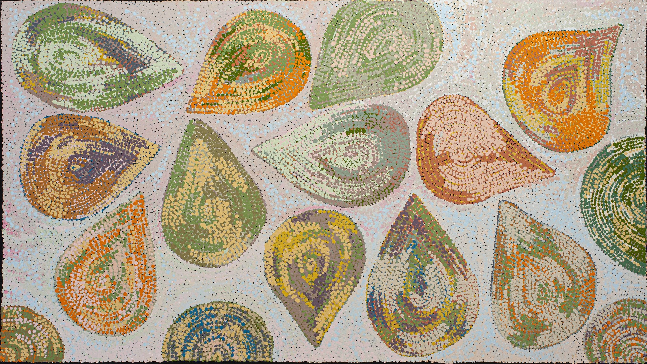 Alison Lionel - Likara (bark) - 152 x 85 cm - 359-25 (sold)
