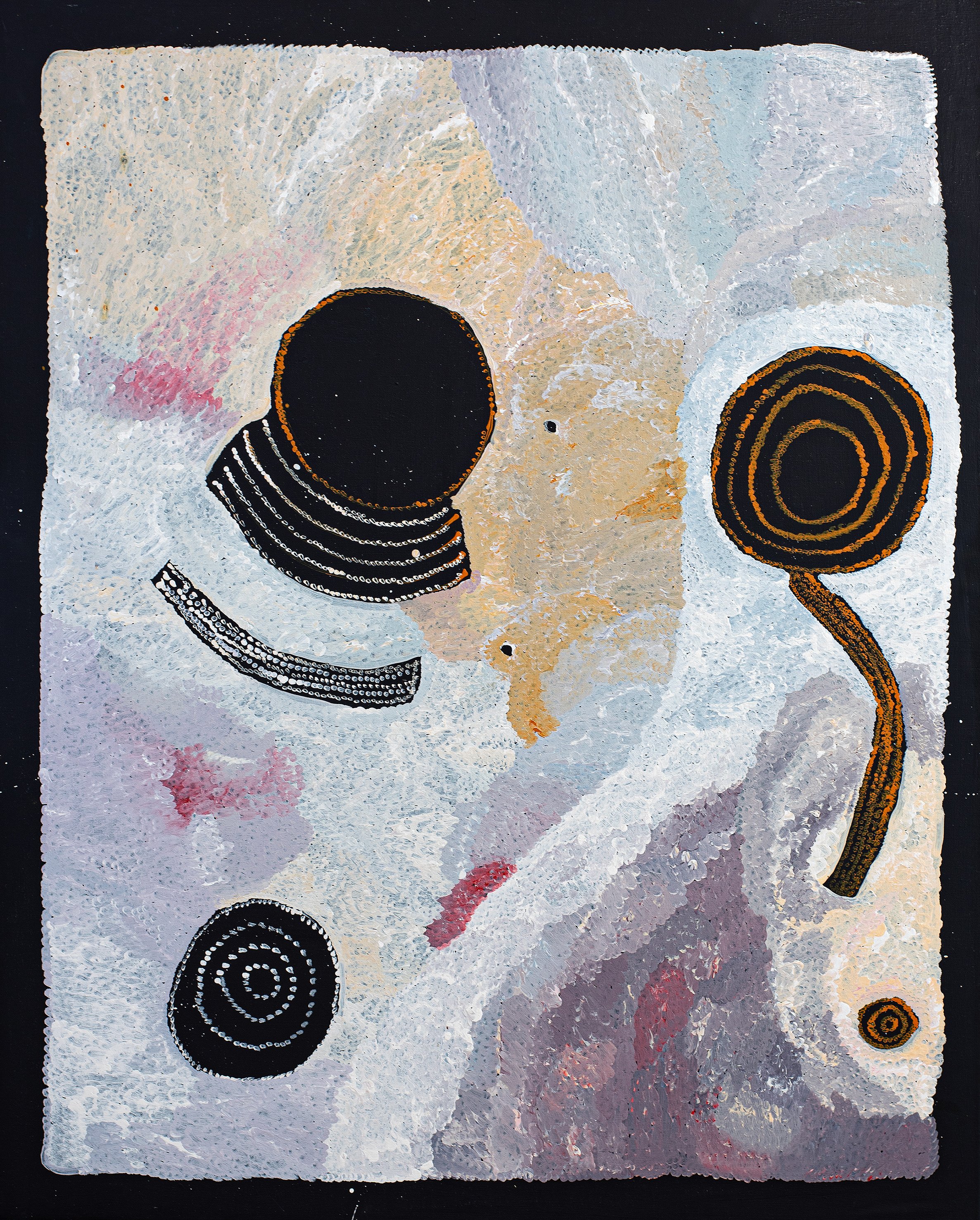 Betty Campbell - Minymaku Inma (Women's Song) - 152cm x 122 cm - 770-24