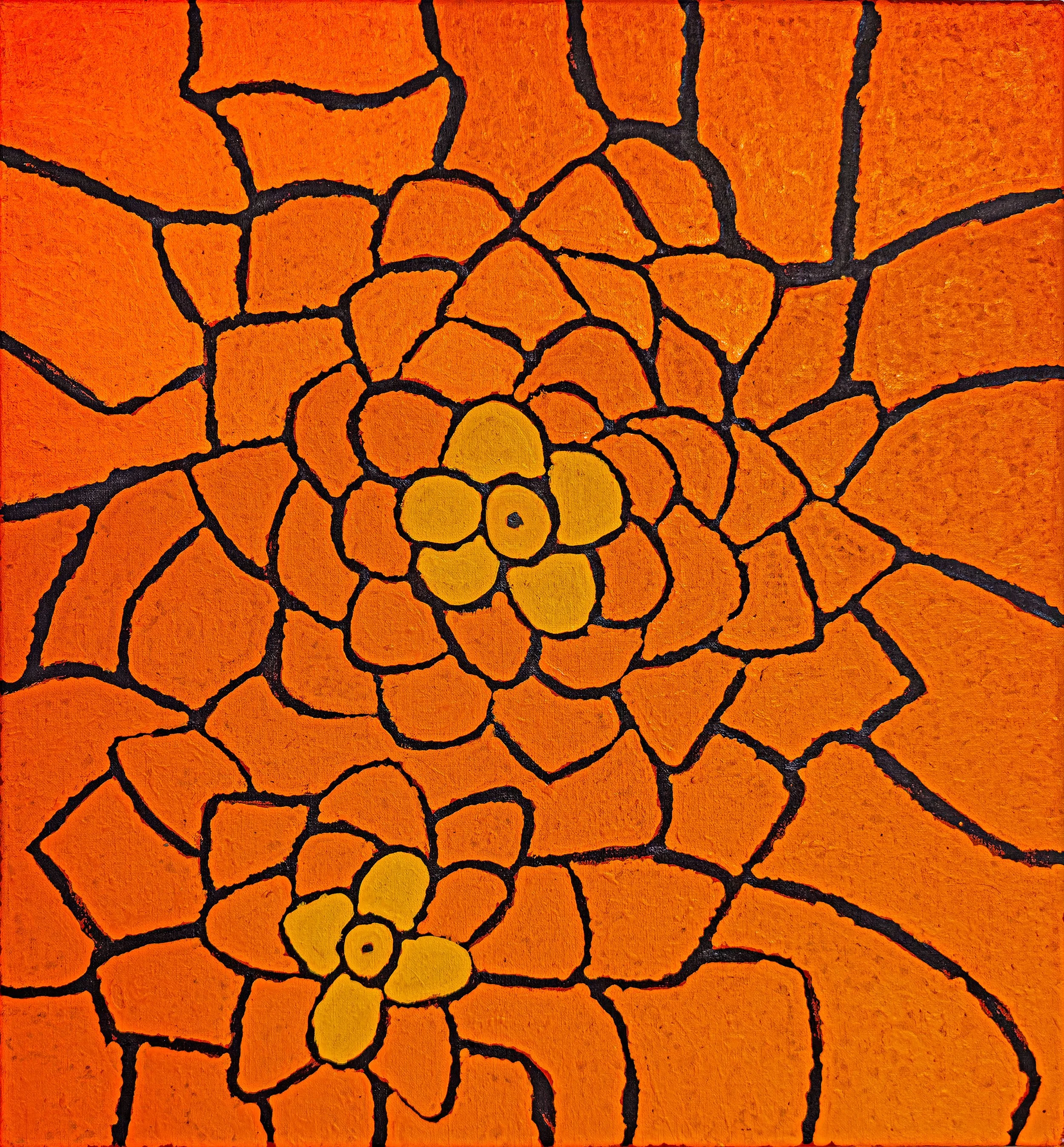 Mike Tjakamarra - Sans titre - 61 x 55 cm - MT0210017