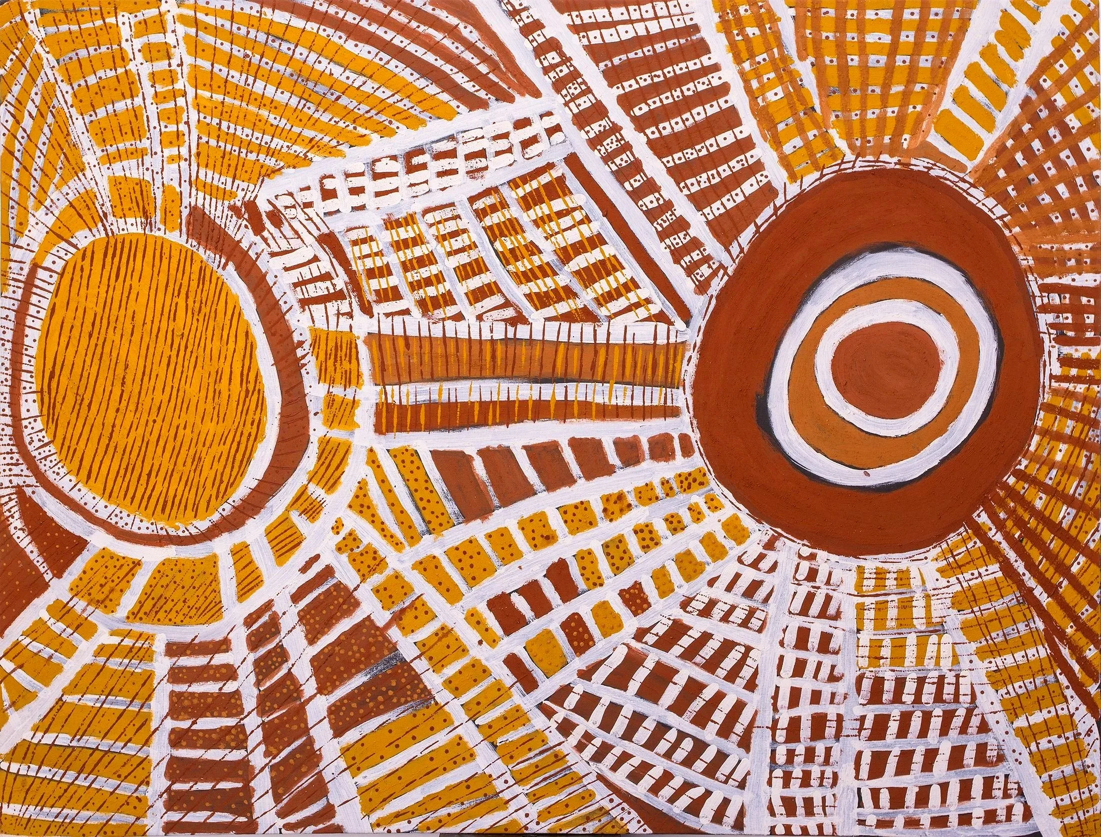 Timothy Cook - Japarra (Moon Man) - 200 x 152 cm