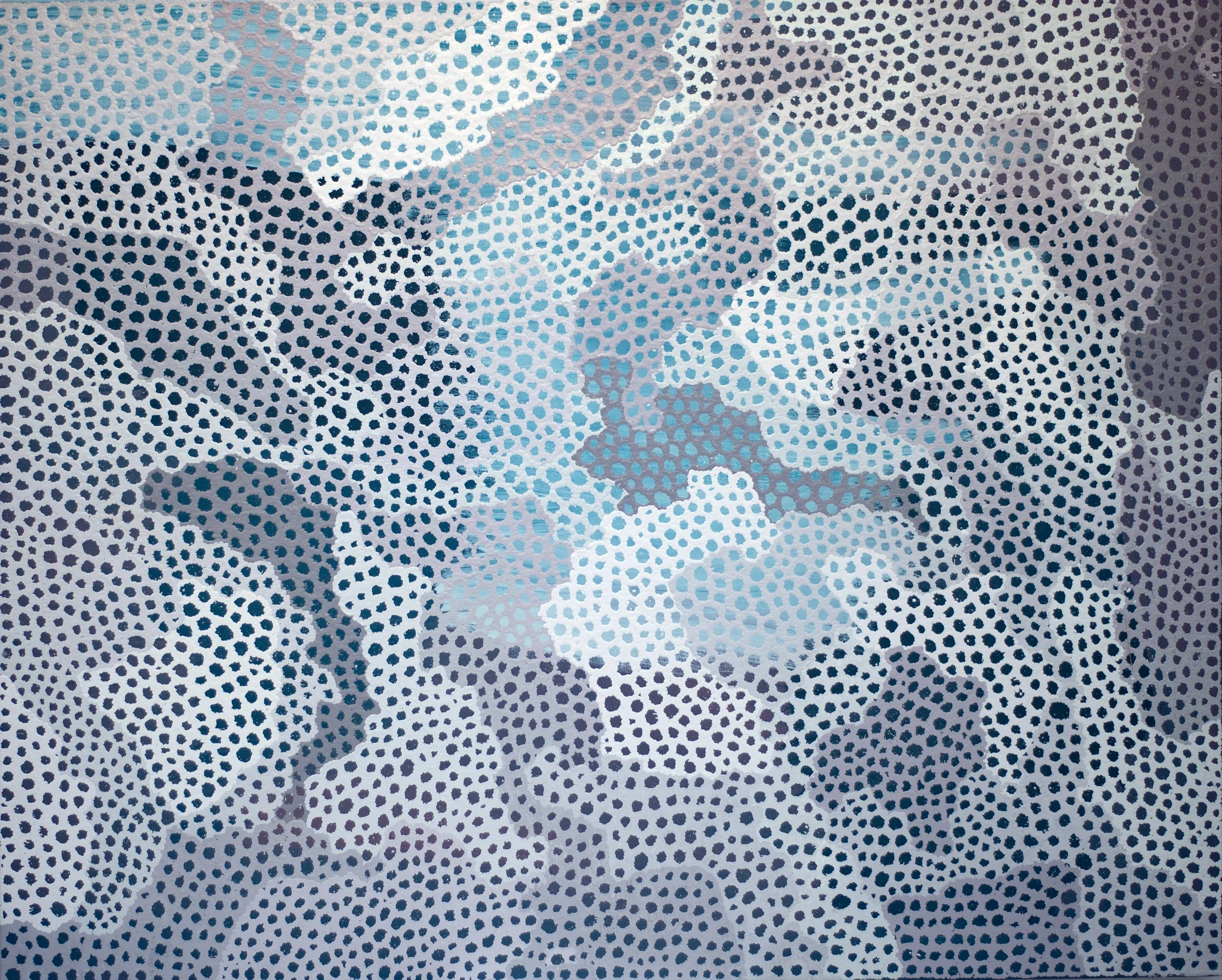 Rhonda Young - Salt Lakes - 152x122cm - 120-26