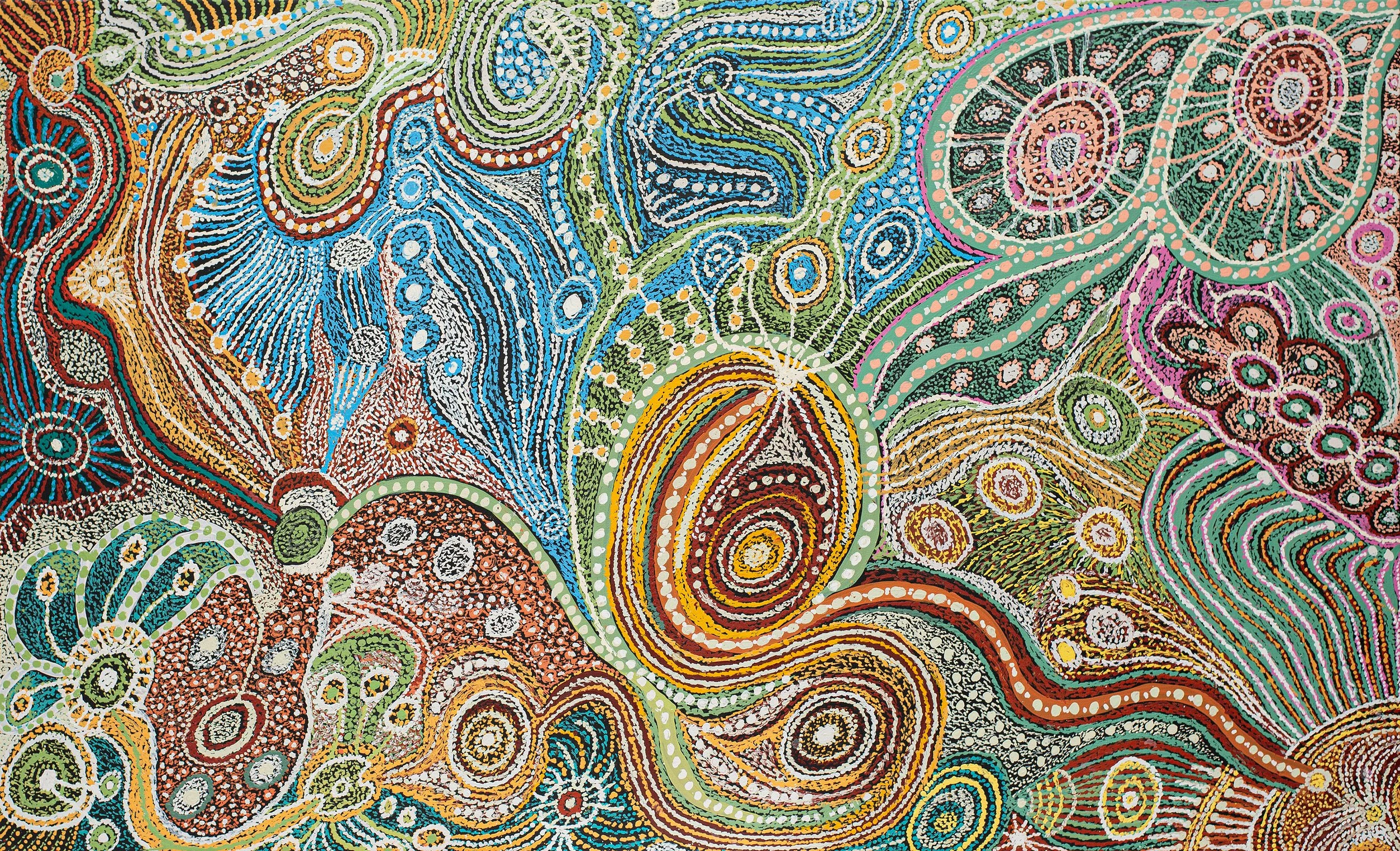Atipalku Intjalki - Tjukurpa Mulayangu - 200 x 121 cm - 62-25