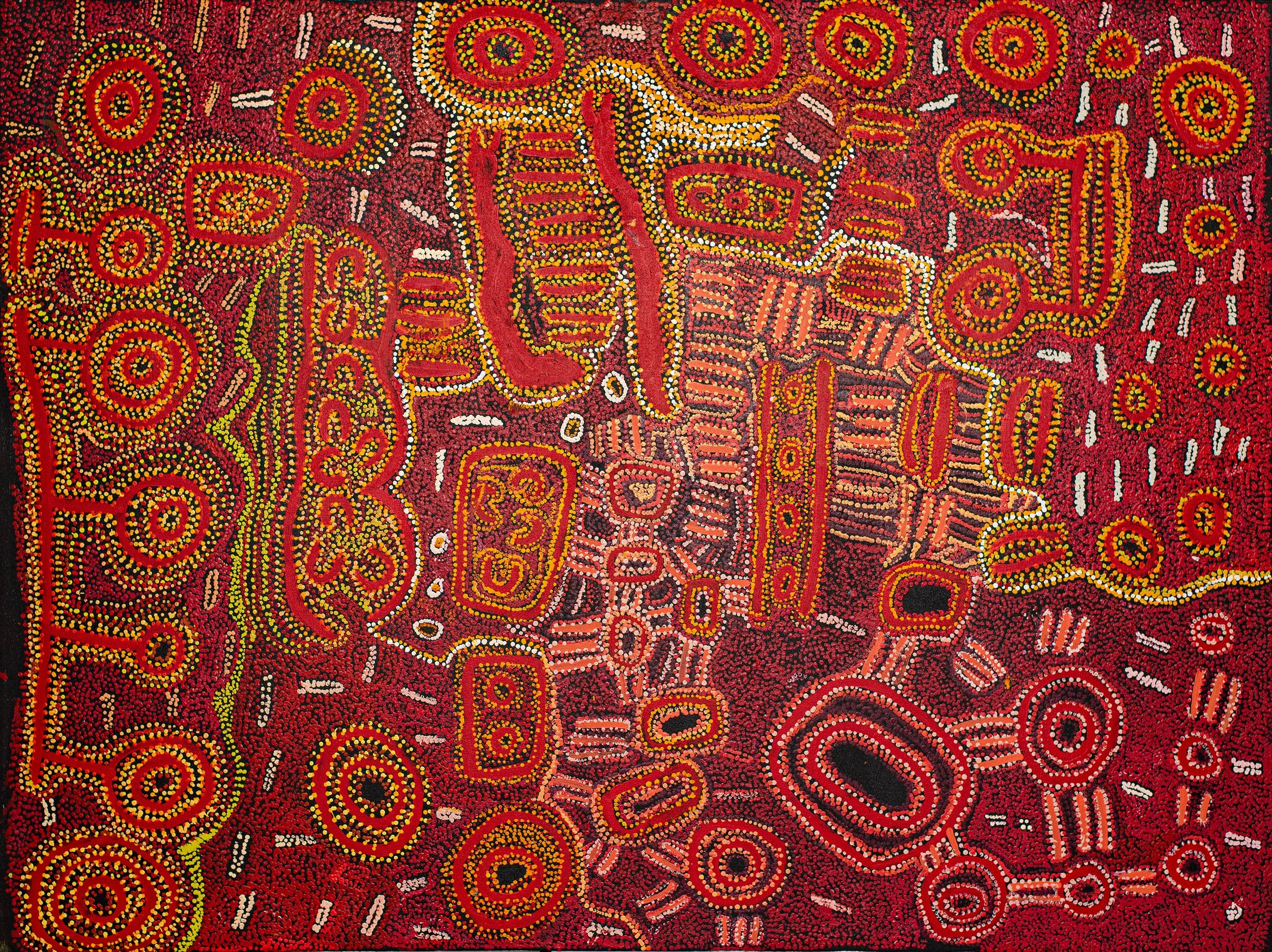 Iyawi Wikilyiri - Pukara - 200 x 150 cm - 12049