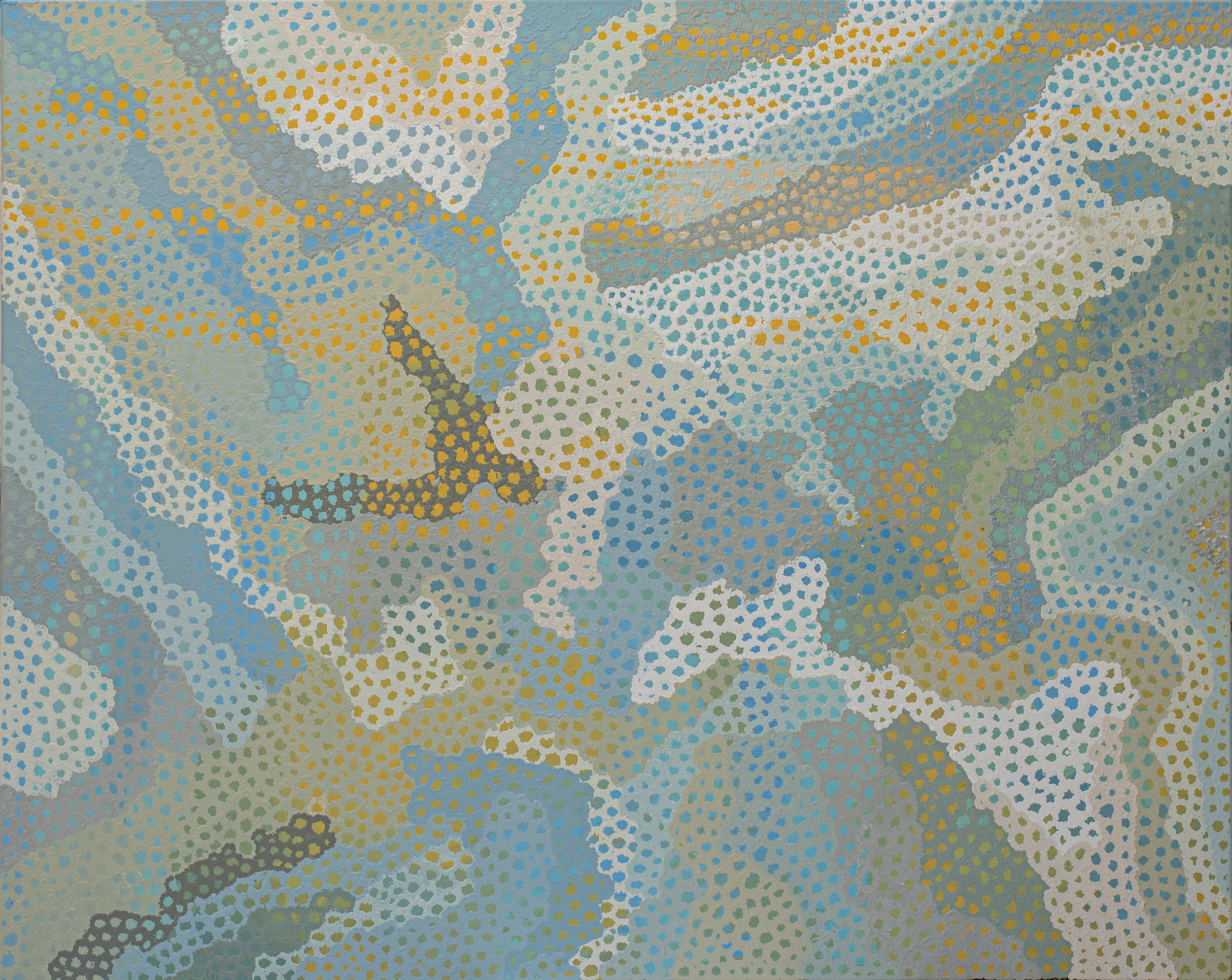 Rhonda Young - Salt Lakes - 152x122cm - 1021-24