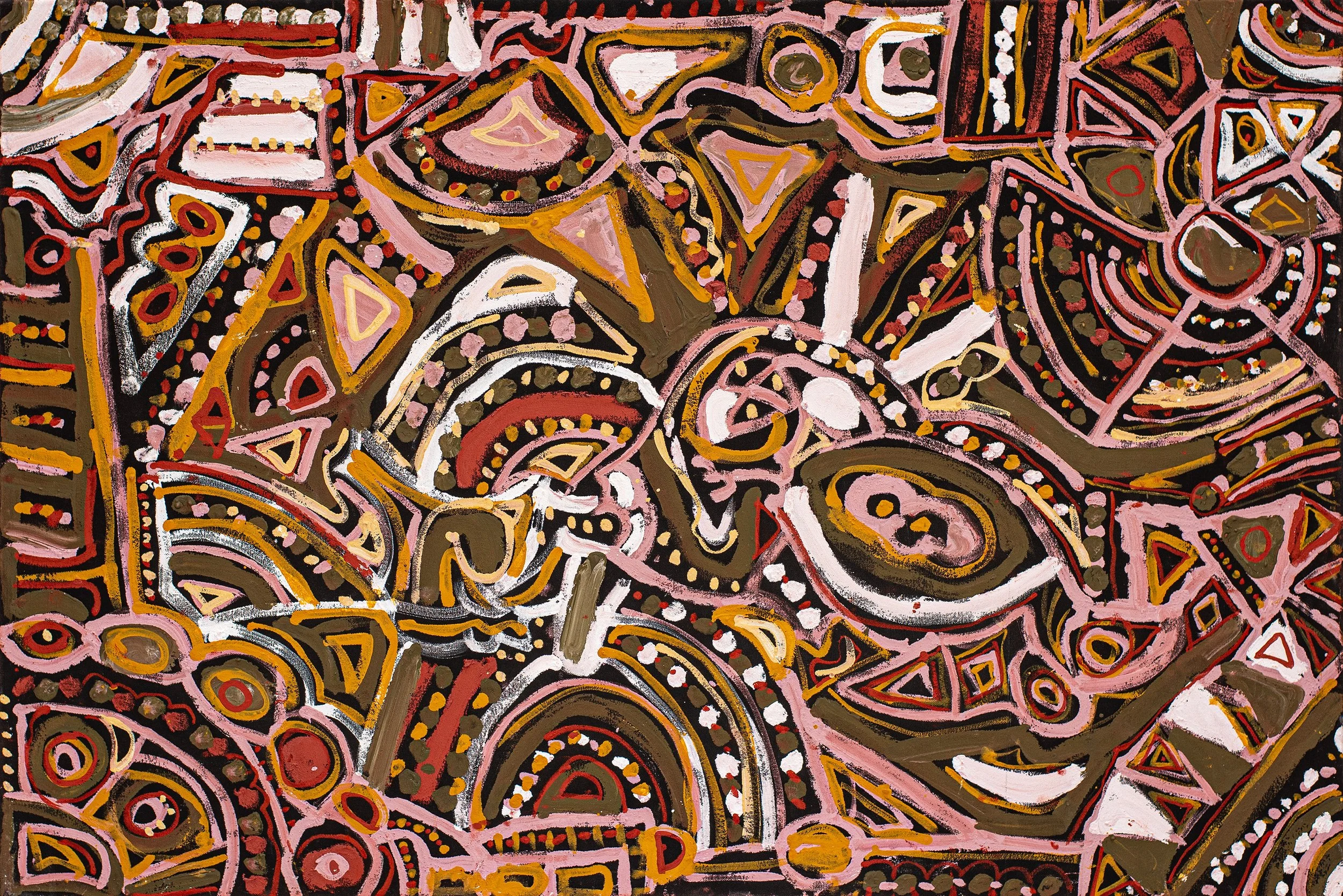 Leon Russell Black - Bush Holiday Dreaming - 120 x 80 cm - 25-99 (option)