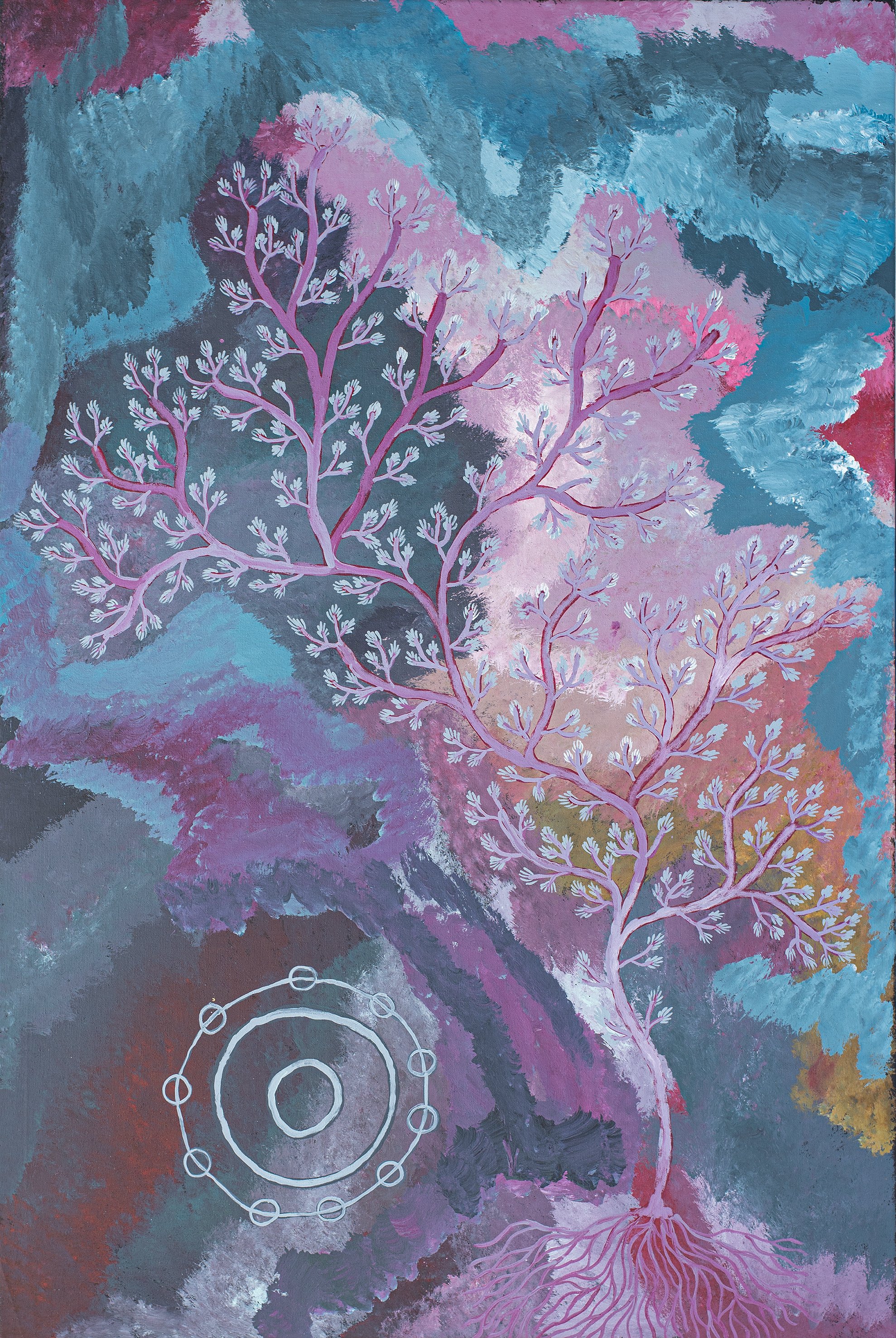 Beverly Downs - Yankunytjatjara Wapar - 152cm x 101cm - 399-24