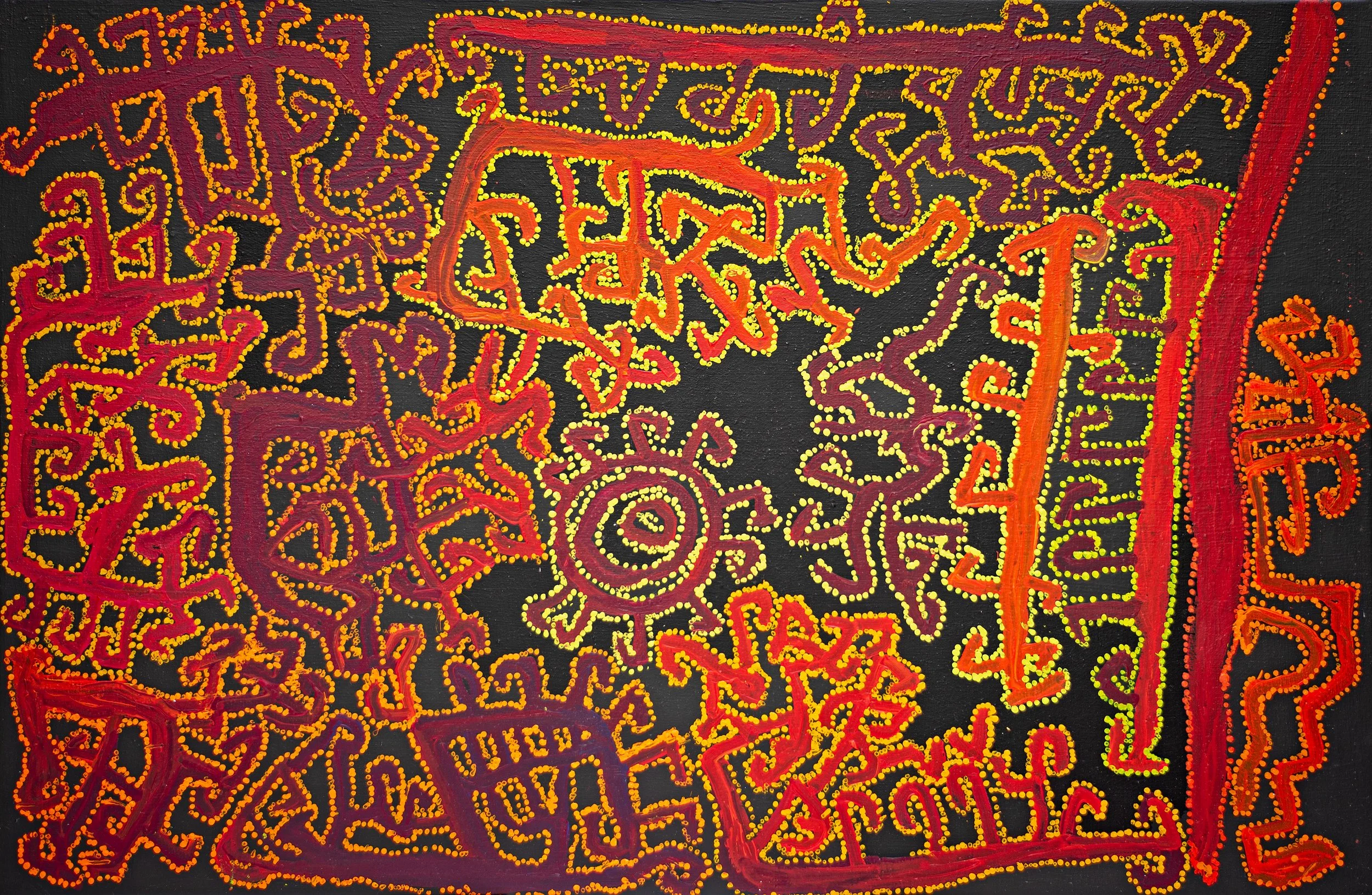 Ned Grant - Tjuntalatjara - 137 x 90 cm - 25-183