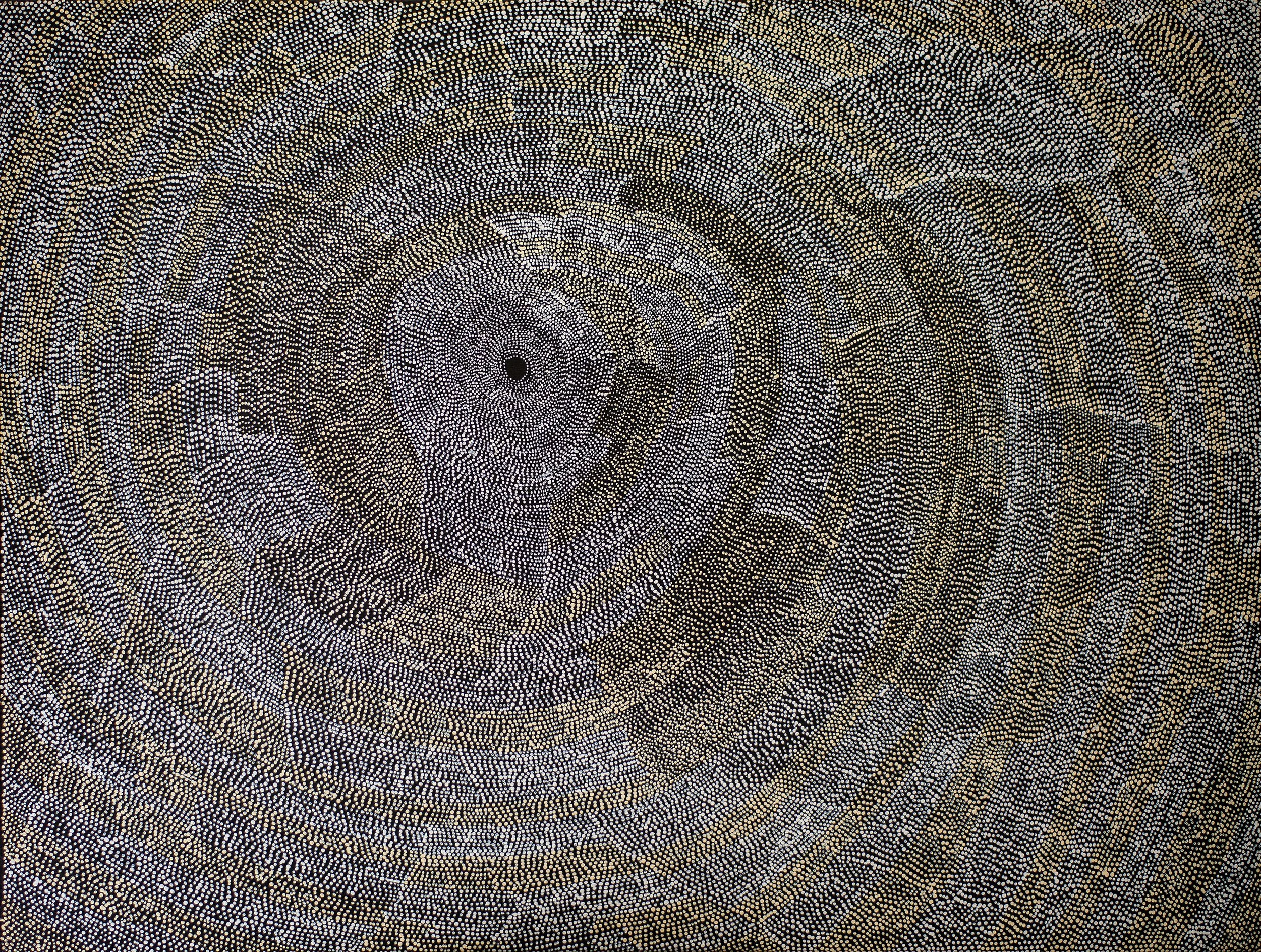 Julie Nangala Robertson - Mina Mina Jukurrpa - Mina Mina Dreaming - 122 × 91 cm - 1364/25
