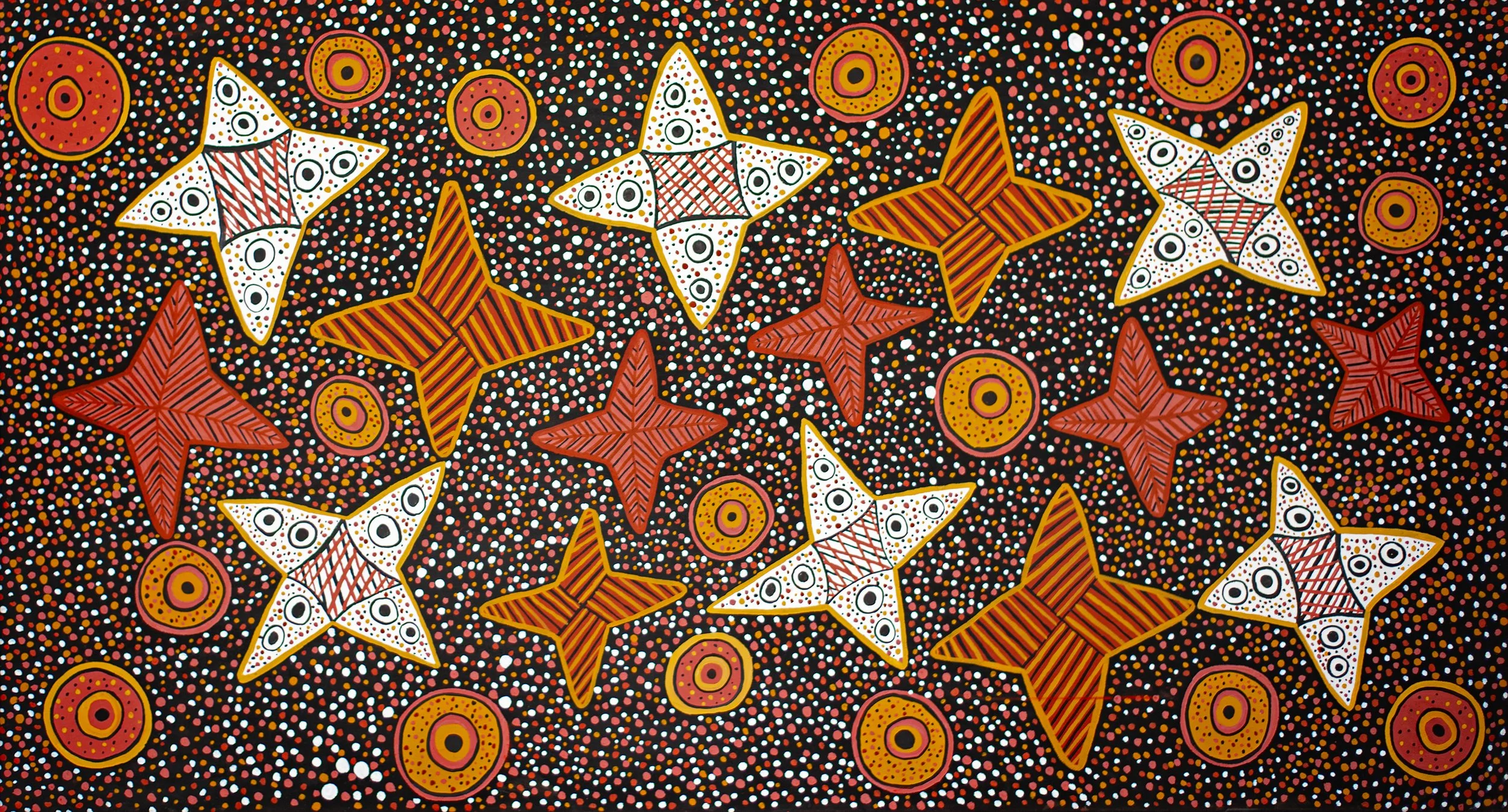 Kalisha Lee Austral- Yamparriparri & Tapalinga - 150 x 80 cm - 24-205