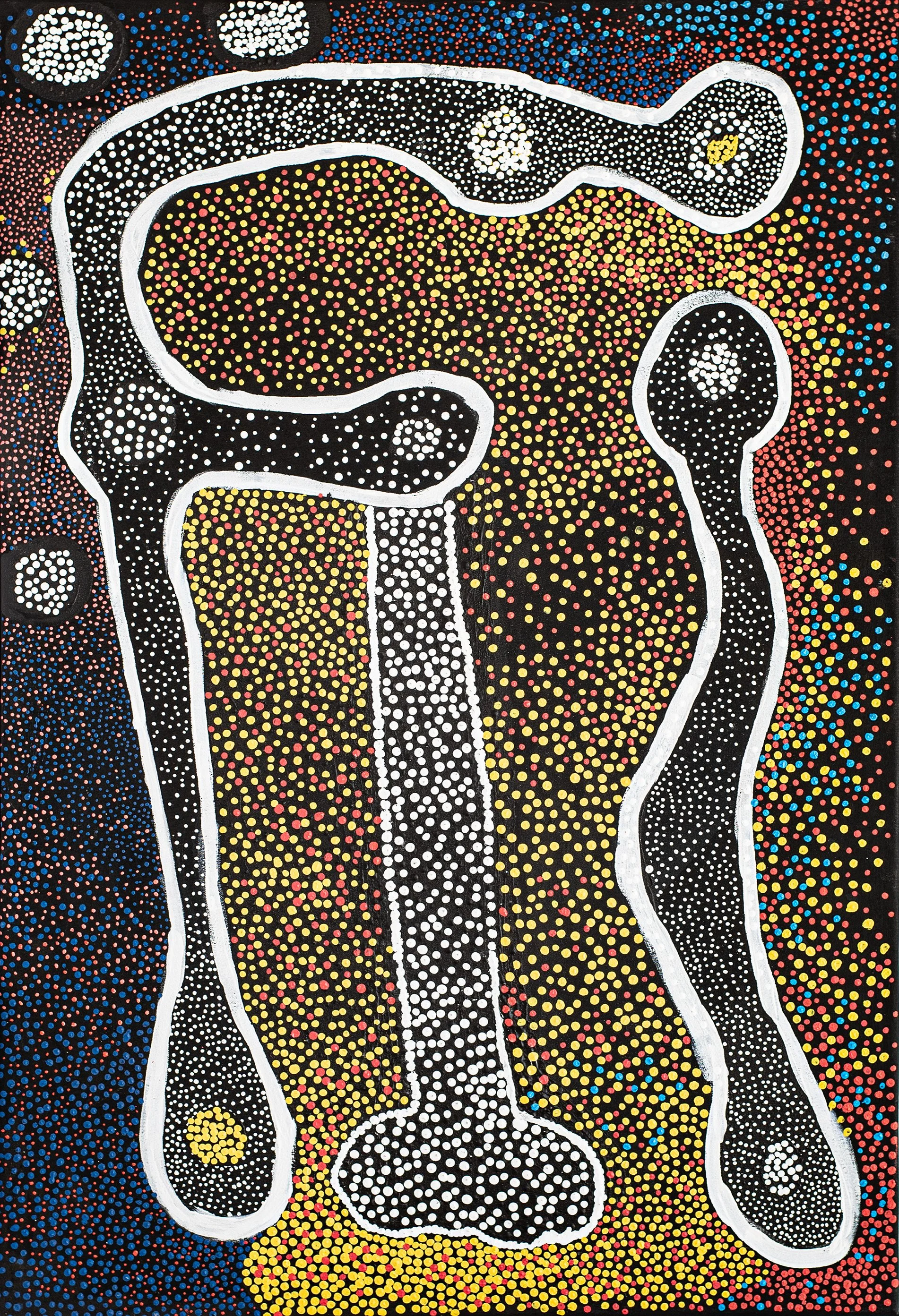 Rowena Nelson - Wati Ngintaka Tjukurpa - 61 x 91 cm - 24-089