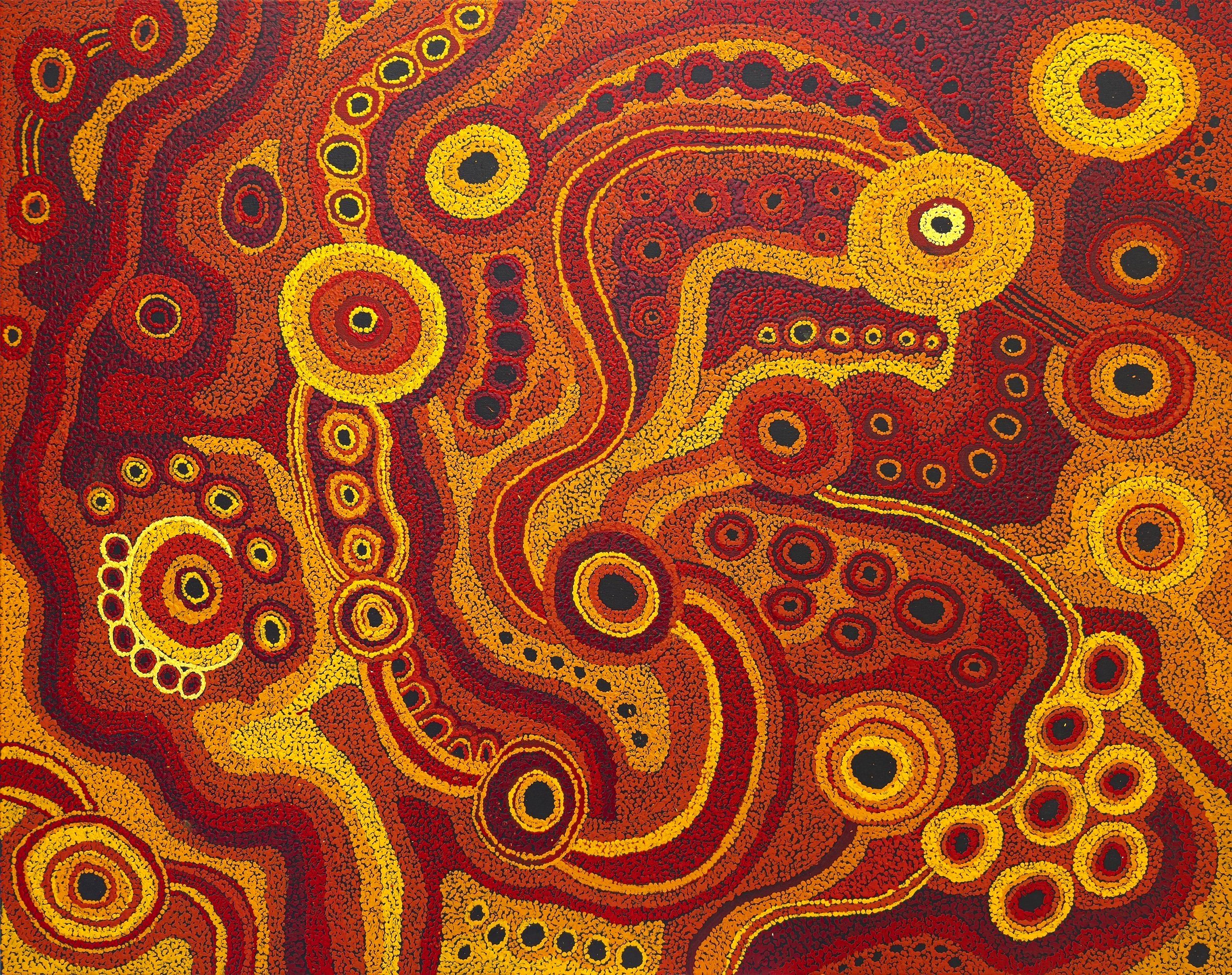 Sandra Ken - Seven Sisters - 152,5 x 122 cm - 476-23