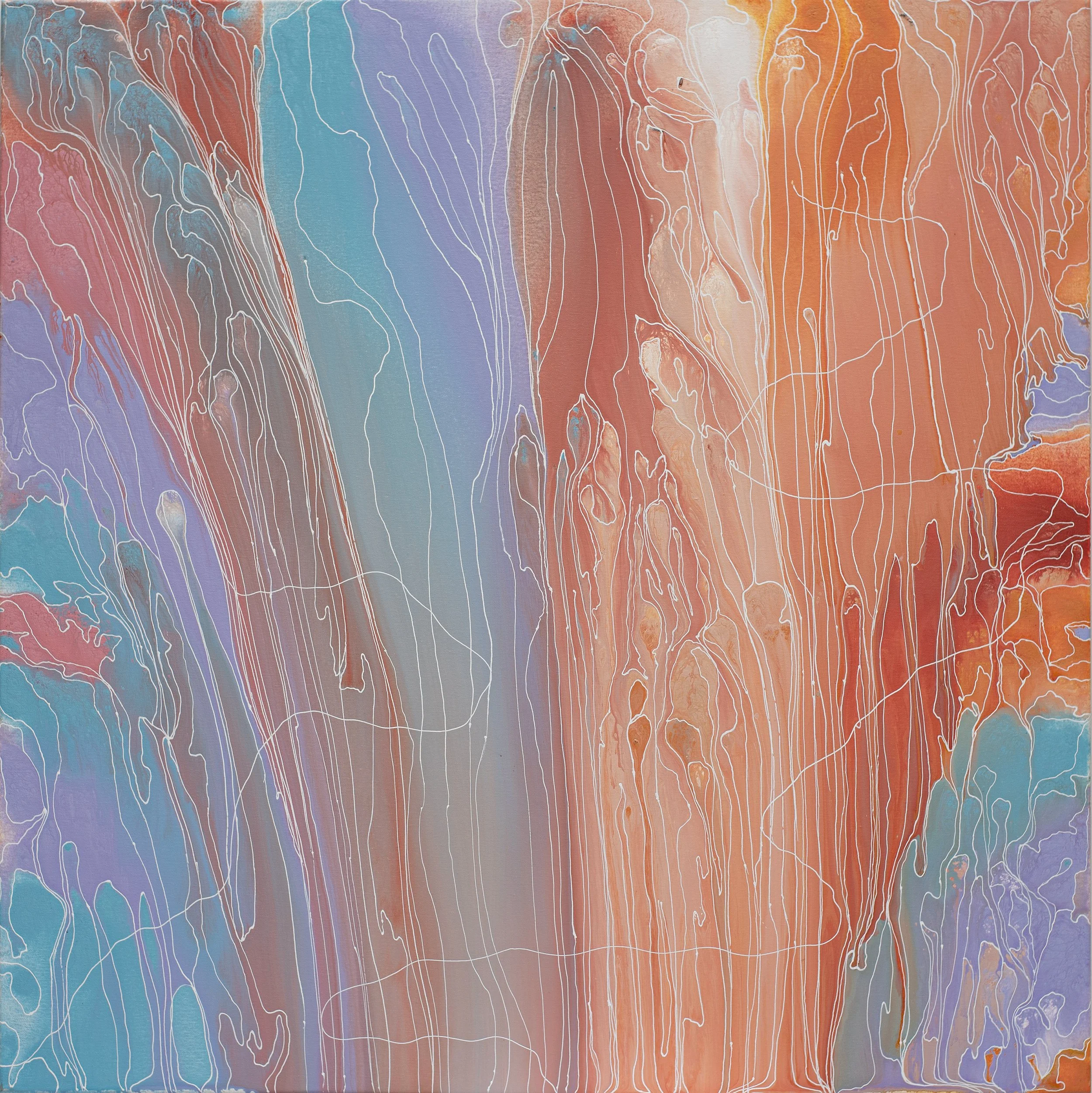 Janice Stanley - Pantu (Salt lake) - 121 x 121 cm - 328-25