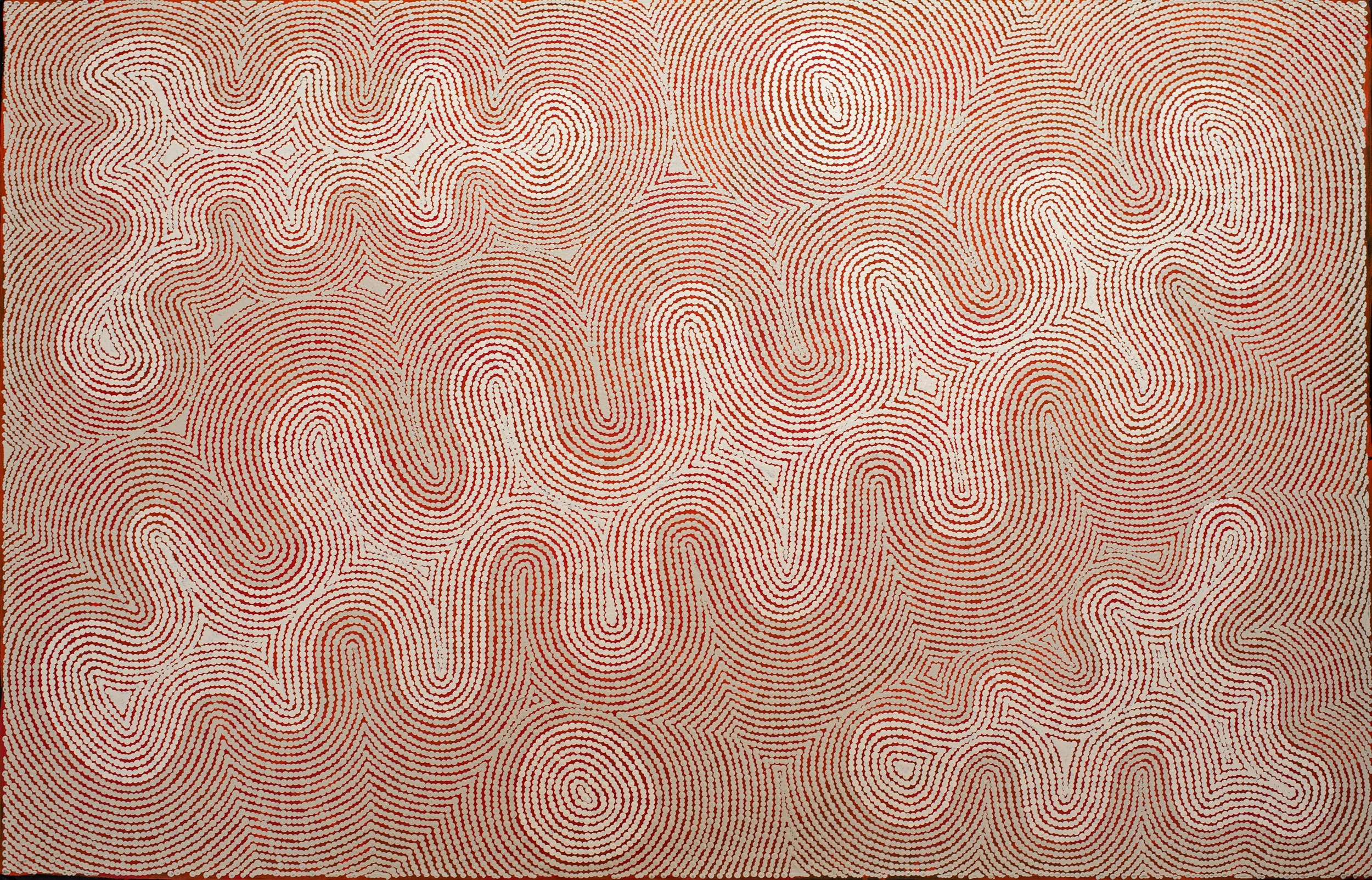 Tjulyata Kulyuru - Tjukula/Waterholes - 182 x 121 cm - 361-25