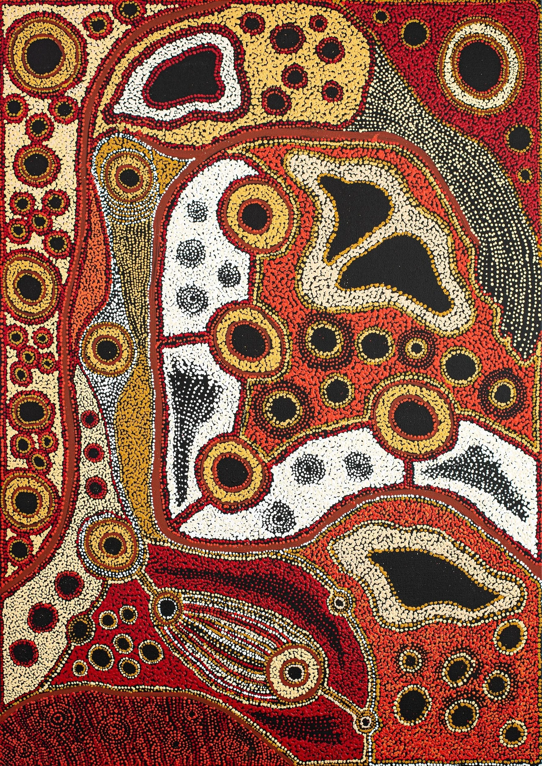 Amy Scotty - Kungkarangkalpa / Seven Sisters - 168 x 119 cm - 161-24