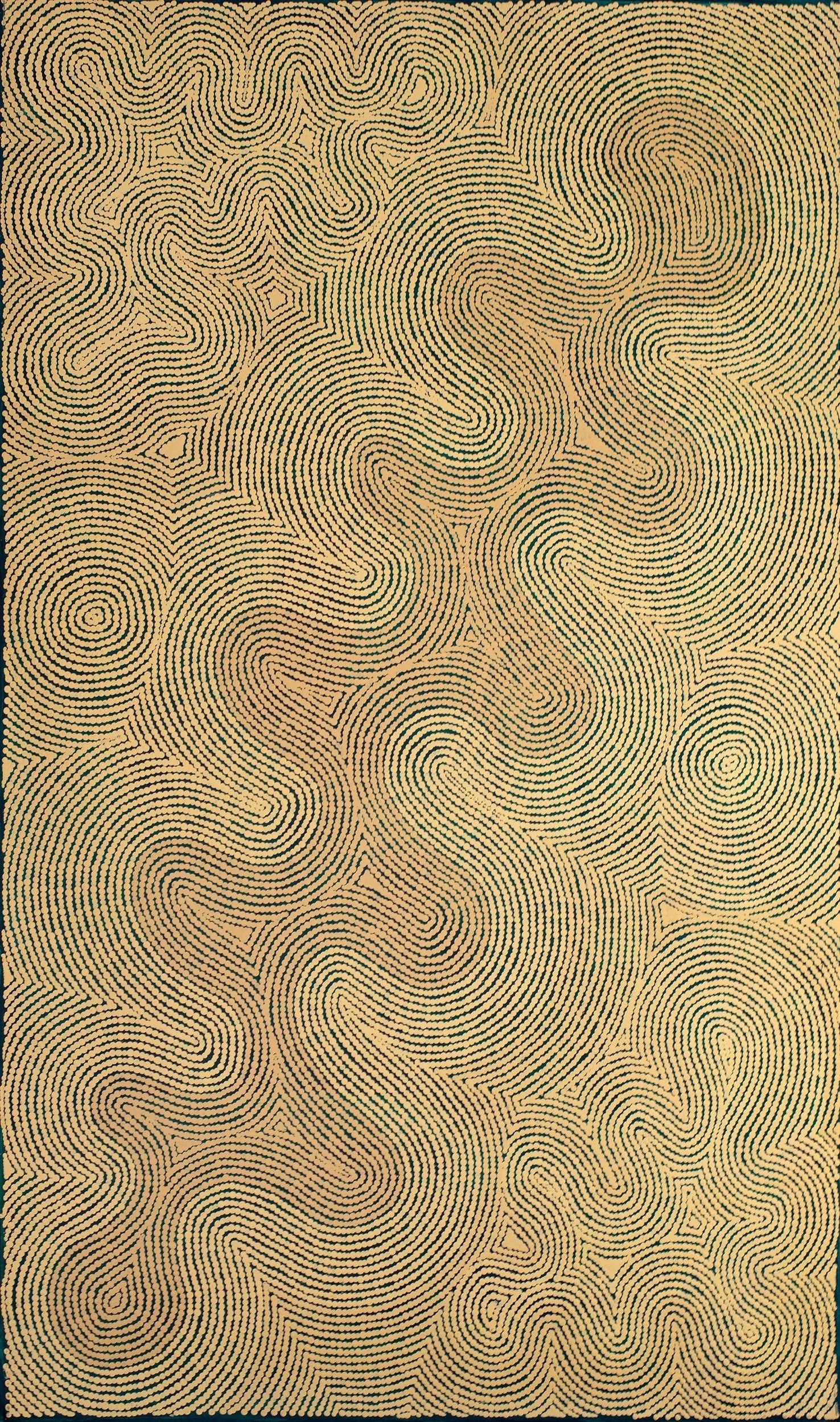 Tjulyata Kulyuru - Tjukula/Waterholes - 181 x 111 cm - 286-25