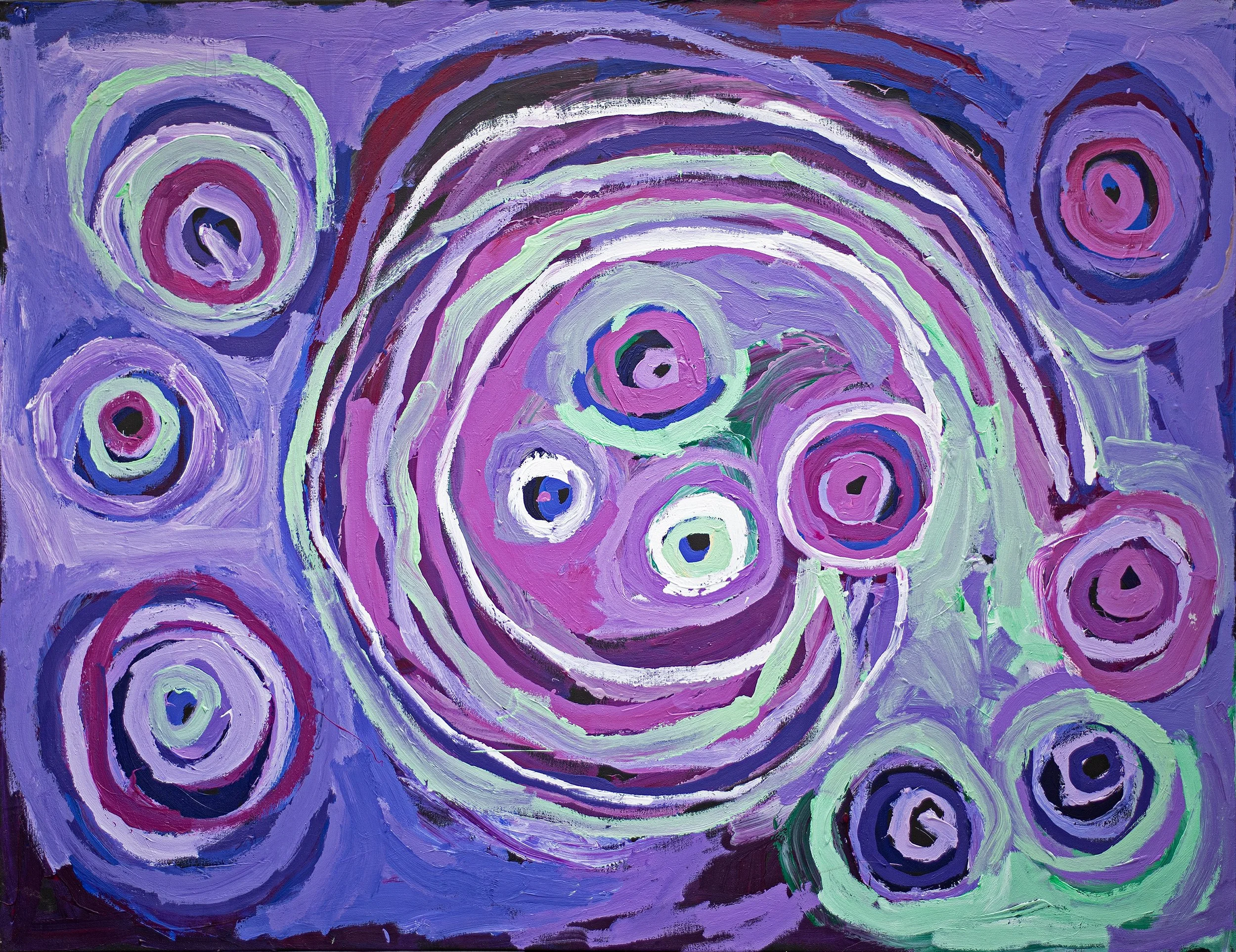 Barbara Moore - Ngayuku ngura - My Country - 198 x 152,5 cm - 330-19