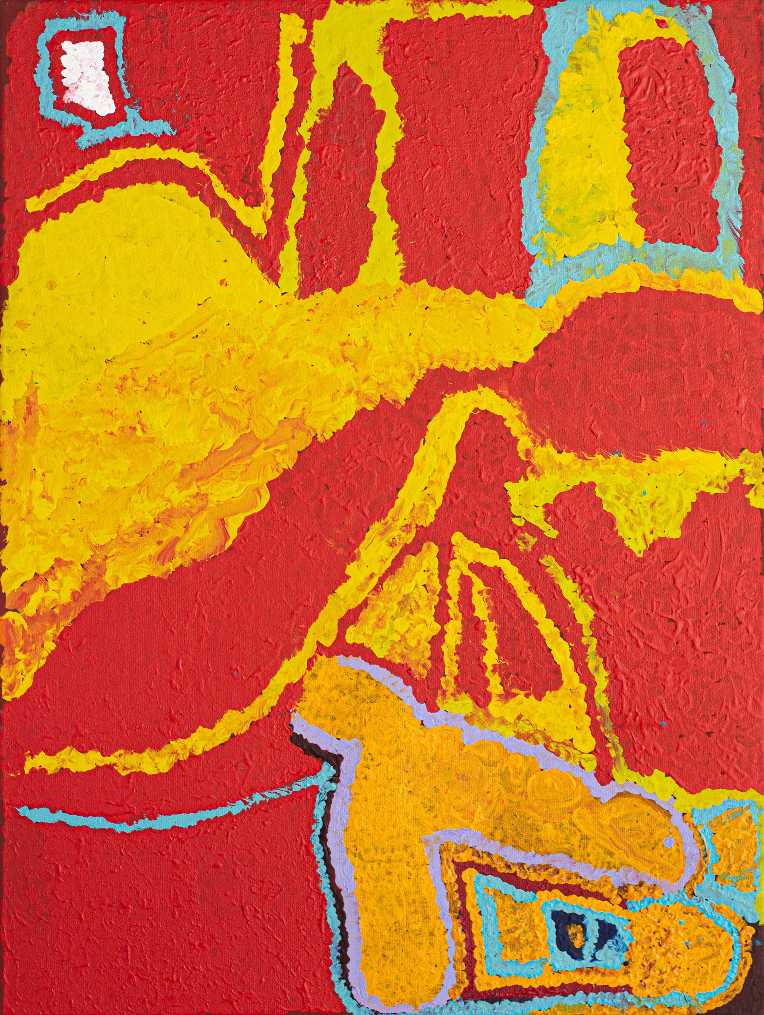 Mabel Wakarta - Yirajarra country (Well 26) - 122 x 91 cm - 14-535