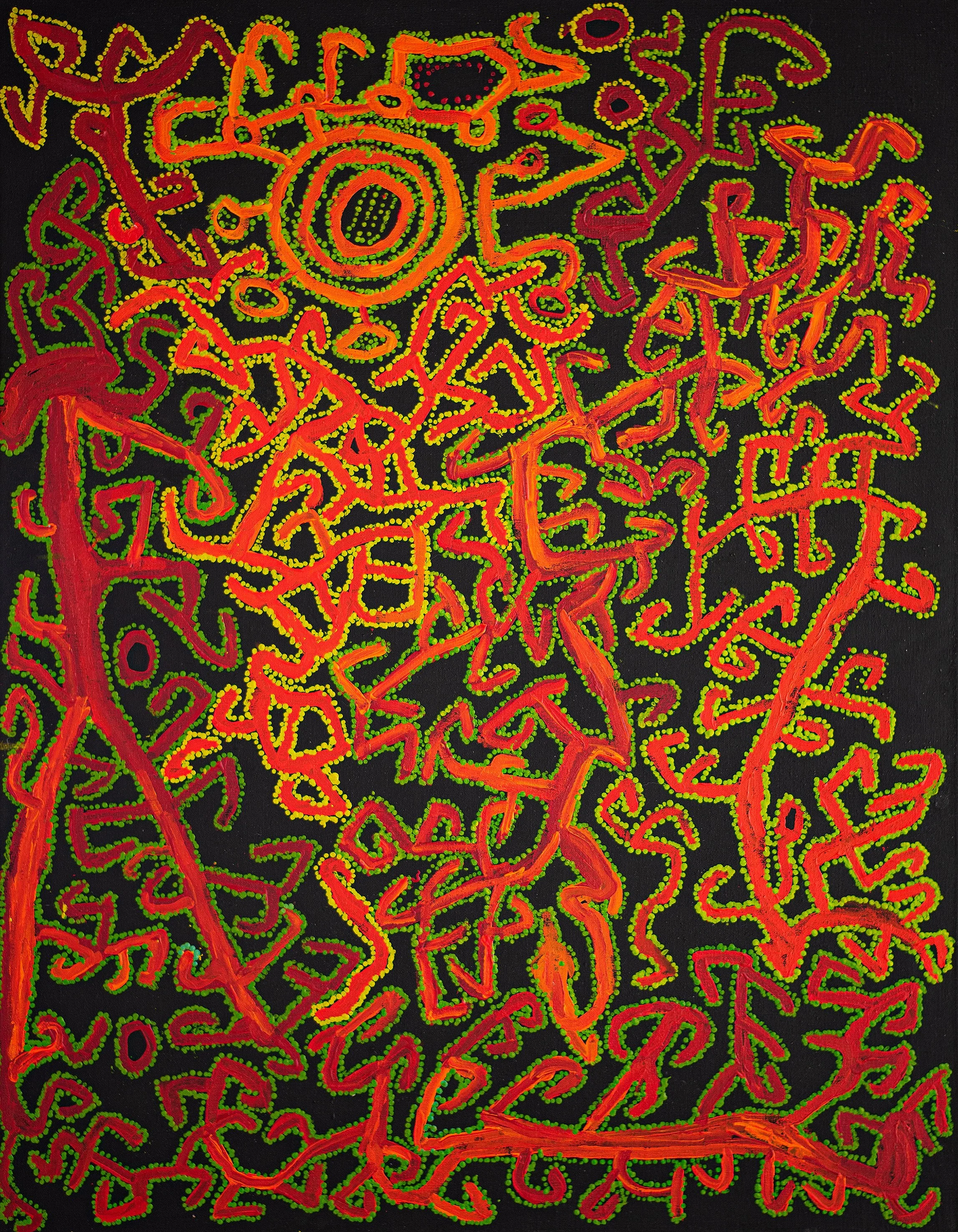 Ned Grant - Katutjara - 110 x 85 cm - 20-206