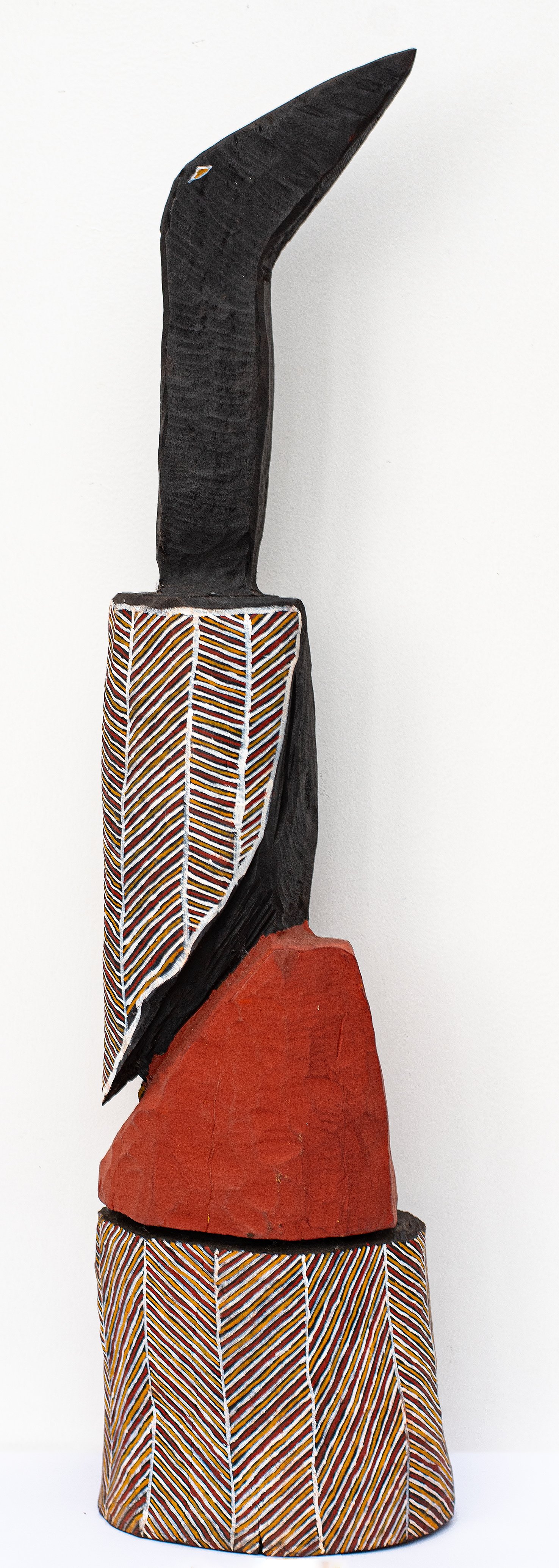 Samuel Jrn Poantimului - Tokwampini - 91 h x 15 cm - 23-377 (sold)