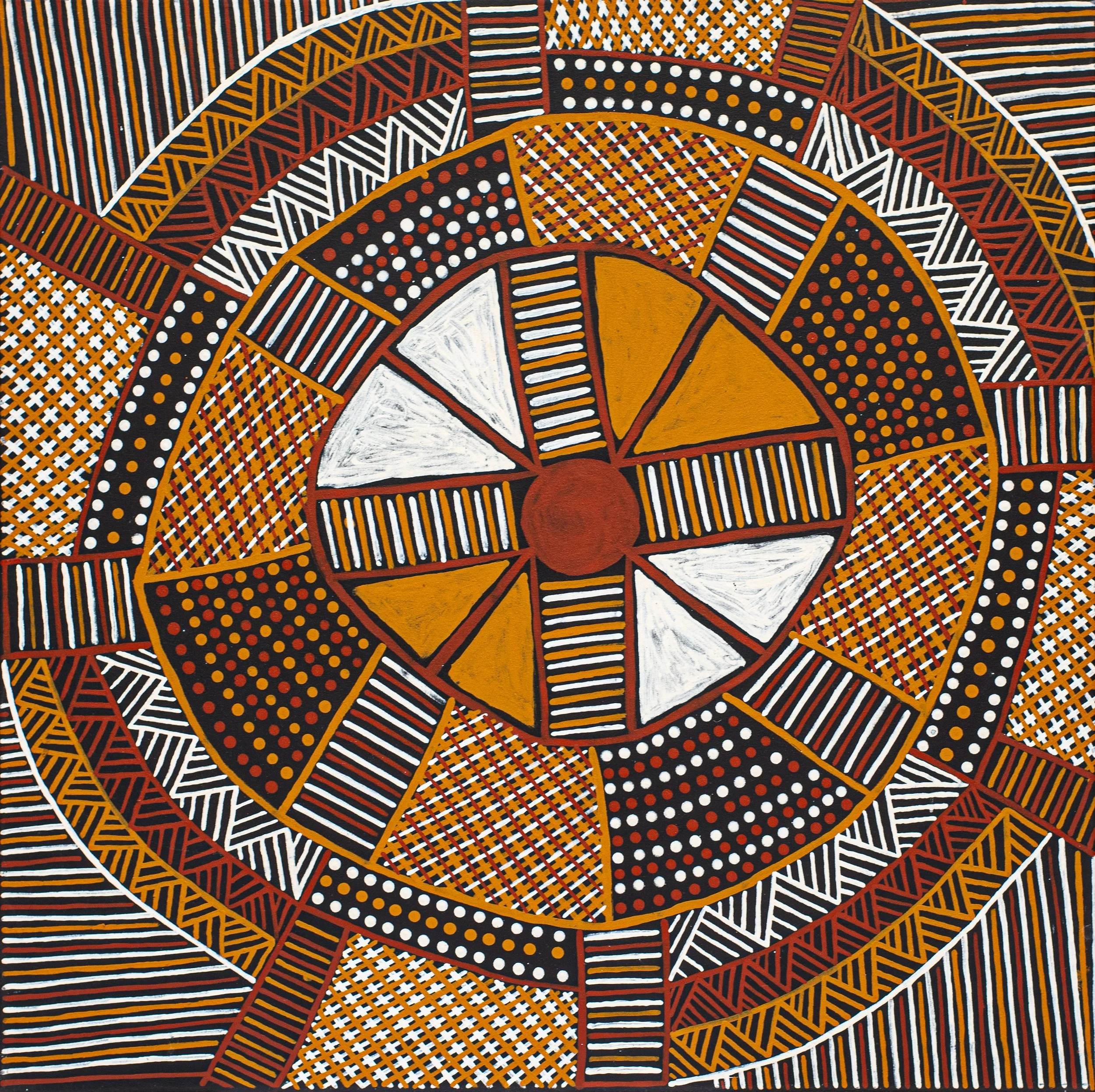 Tina Patlas - Kulama- 90 x 90 cm - 39-24