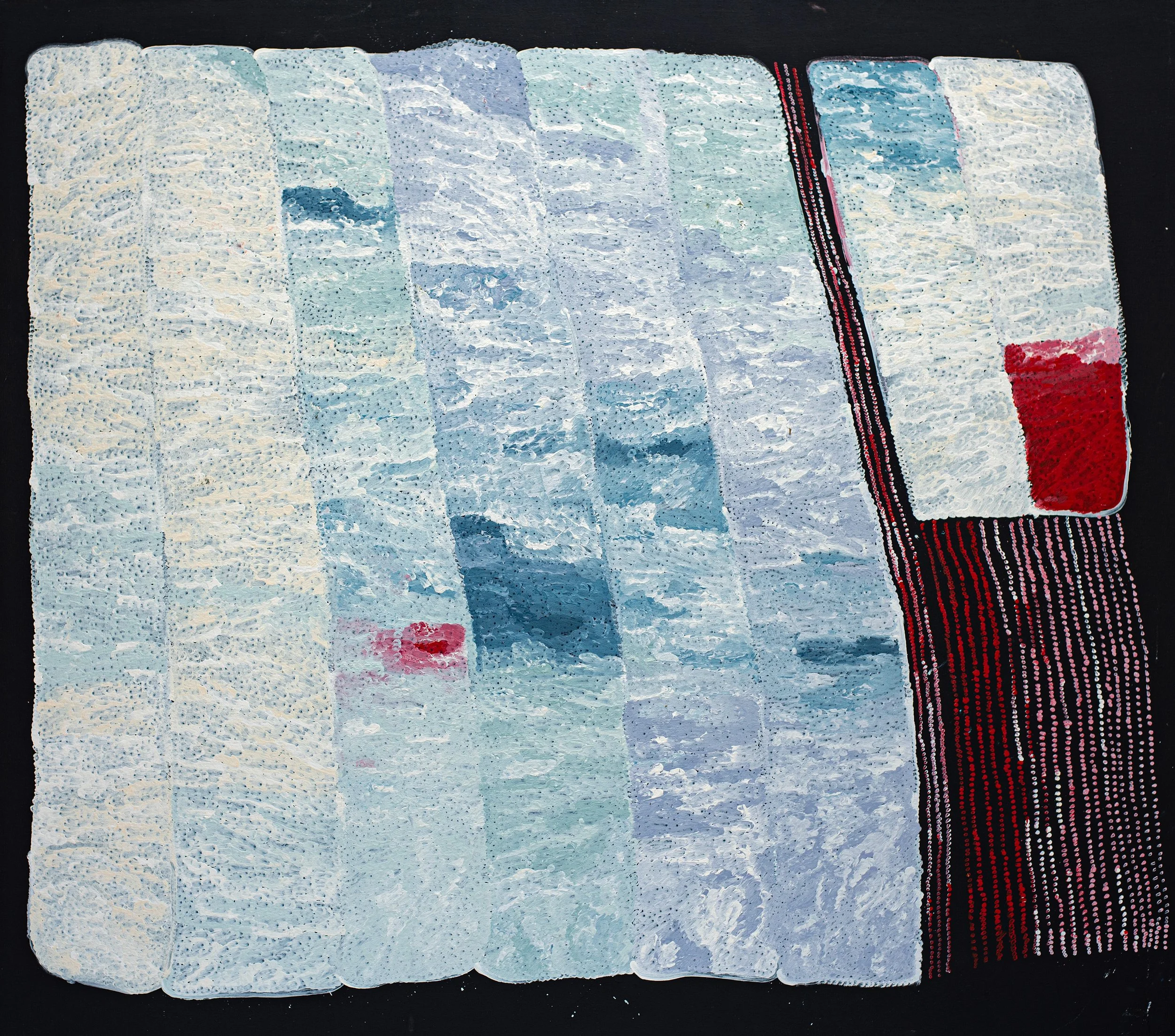 Betty Campbell - Minymaku Inma (Women's Song) - 198cm x 189 cm - 661-23