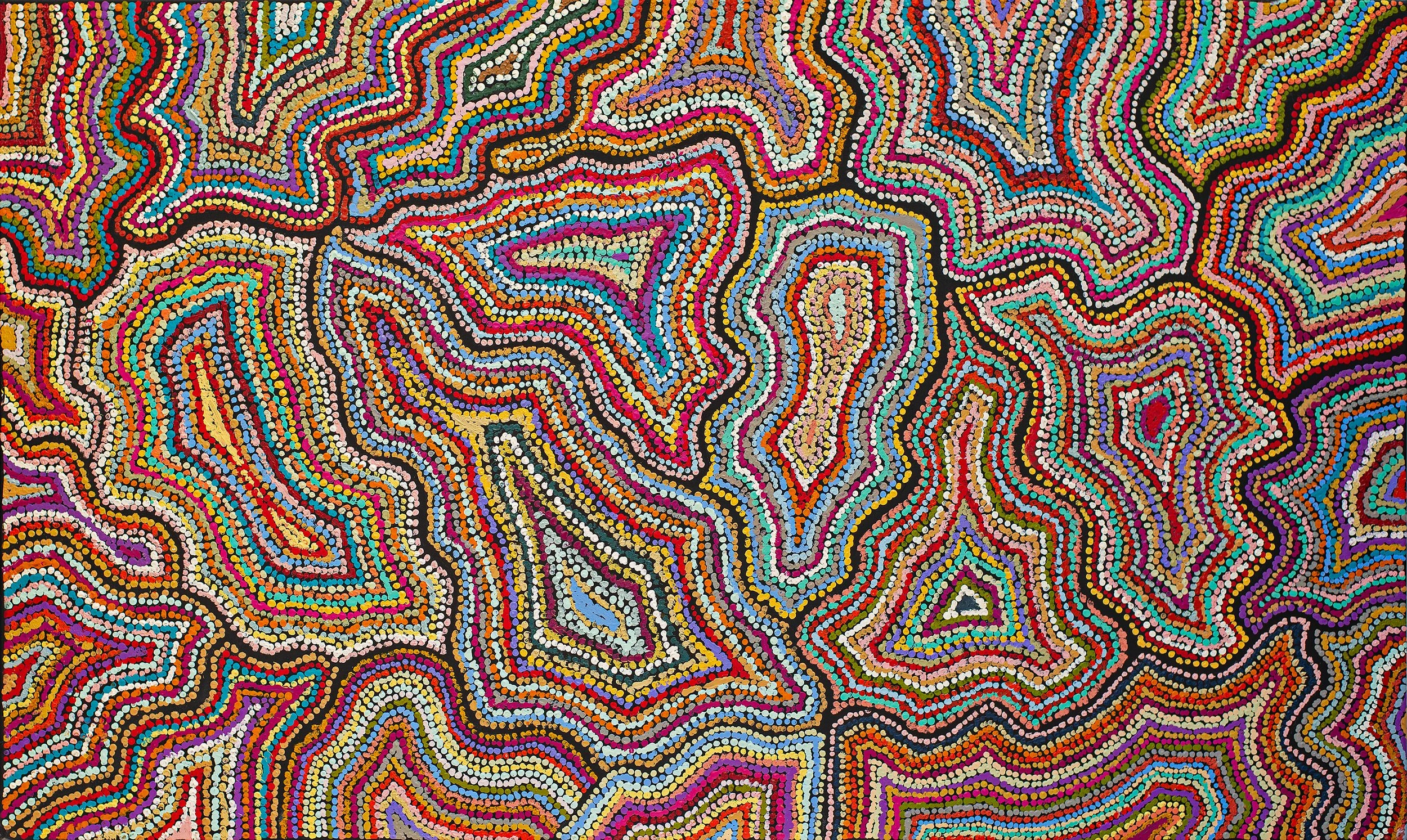 Samuel  Miller - Ngayuku Ngura - 183 x 109 cm - 22-430