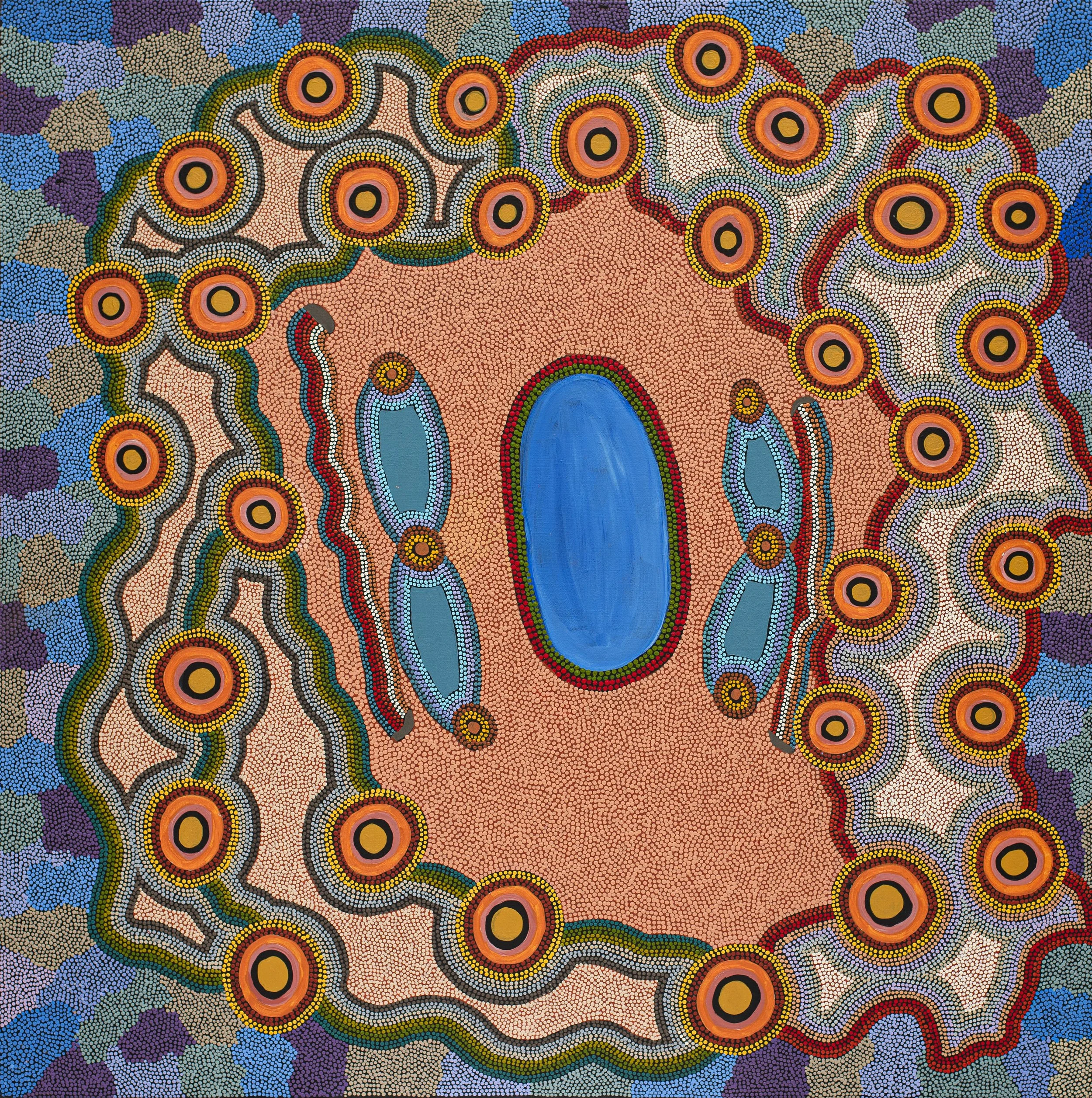 Margaret Donegan - Wati Kutjara Wanampi - 122 x 122 cm - 25-172