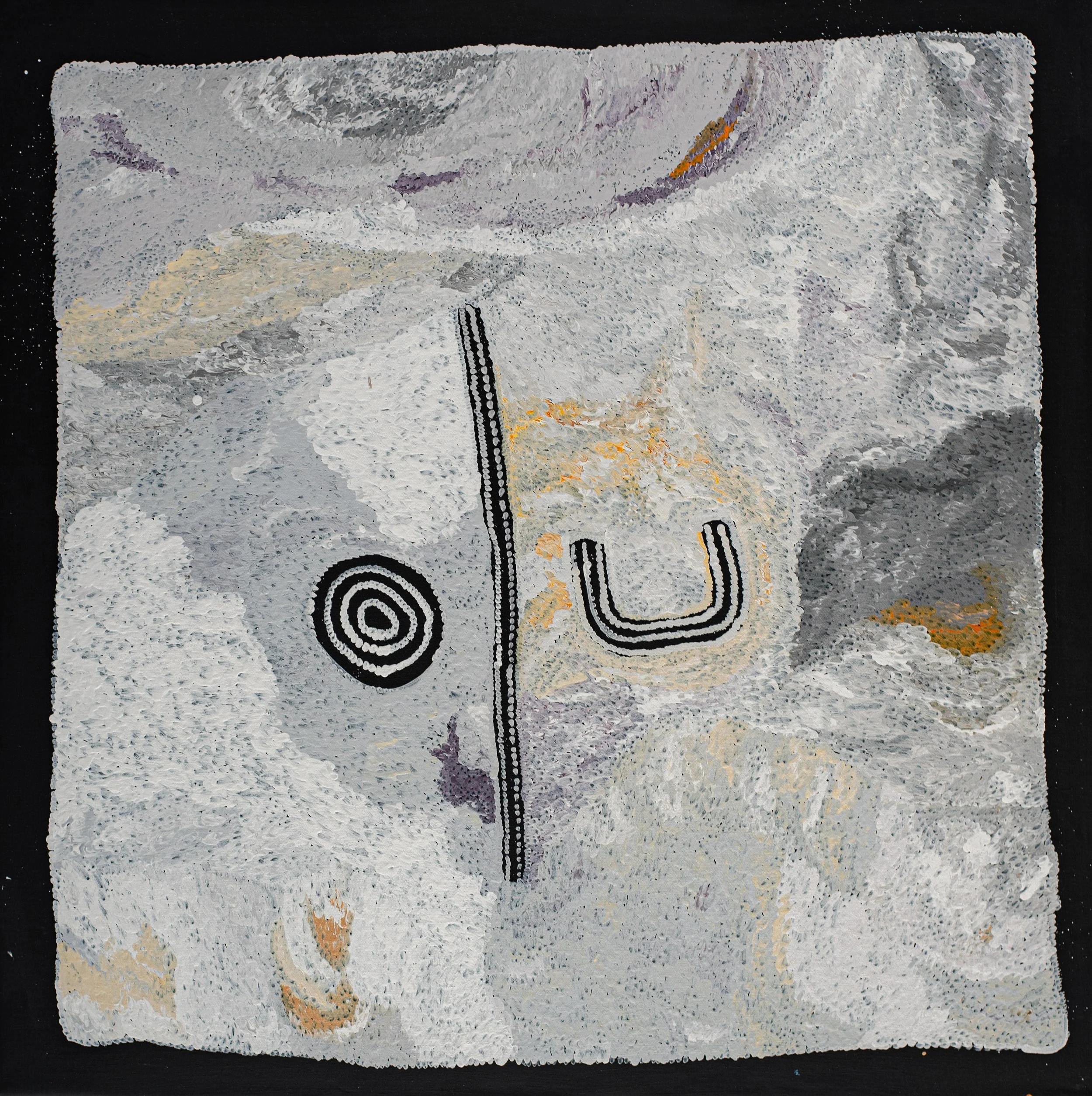 Betty Campbell - Minymaku Inma (Women's Song) - 101cm x 101 cm - 251-26