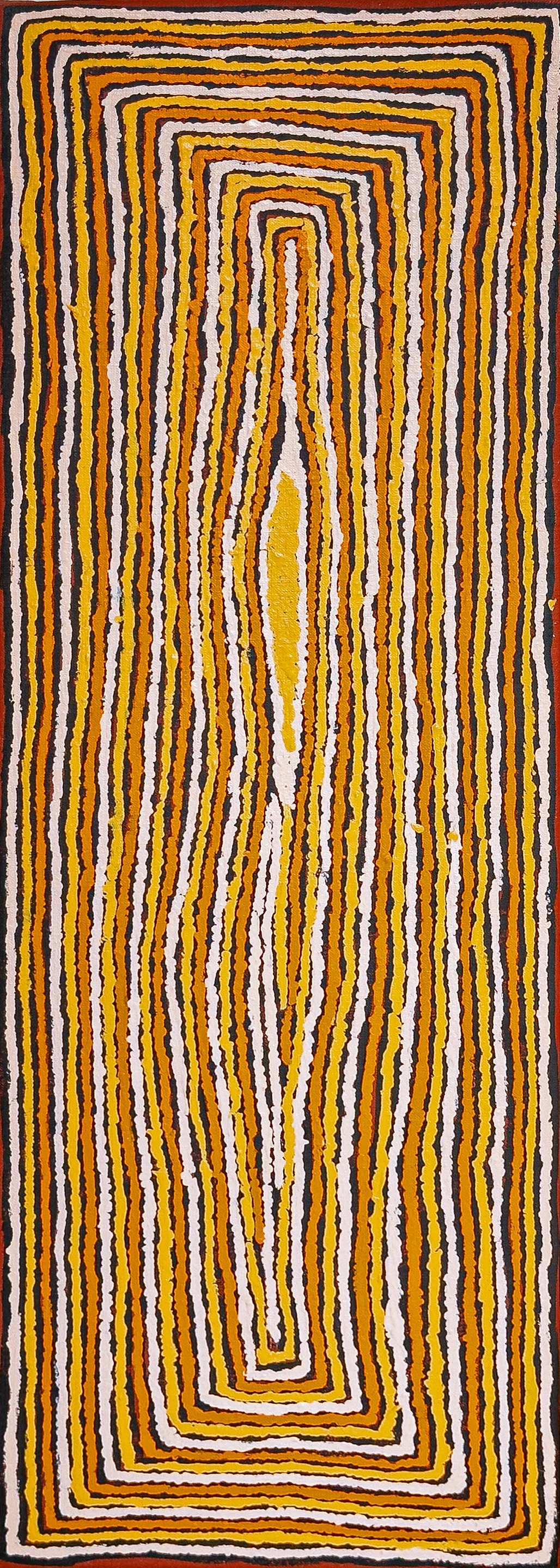 Tatali Napurrula - Rockhole site of Pinpirri  - 87 x 28 cm - TN2211018