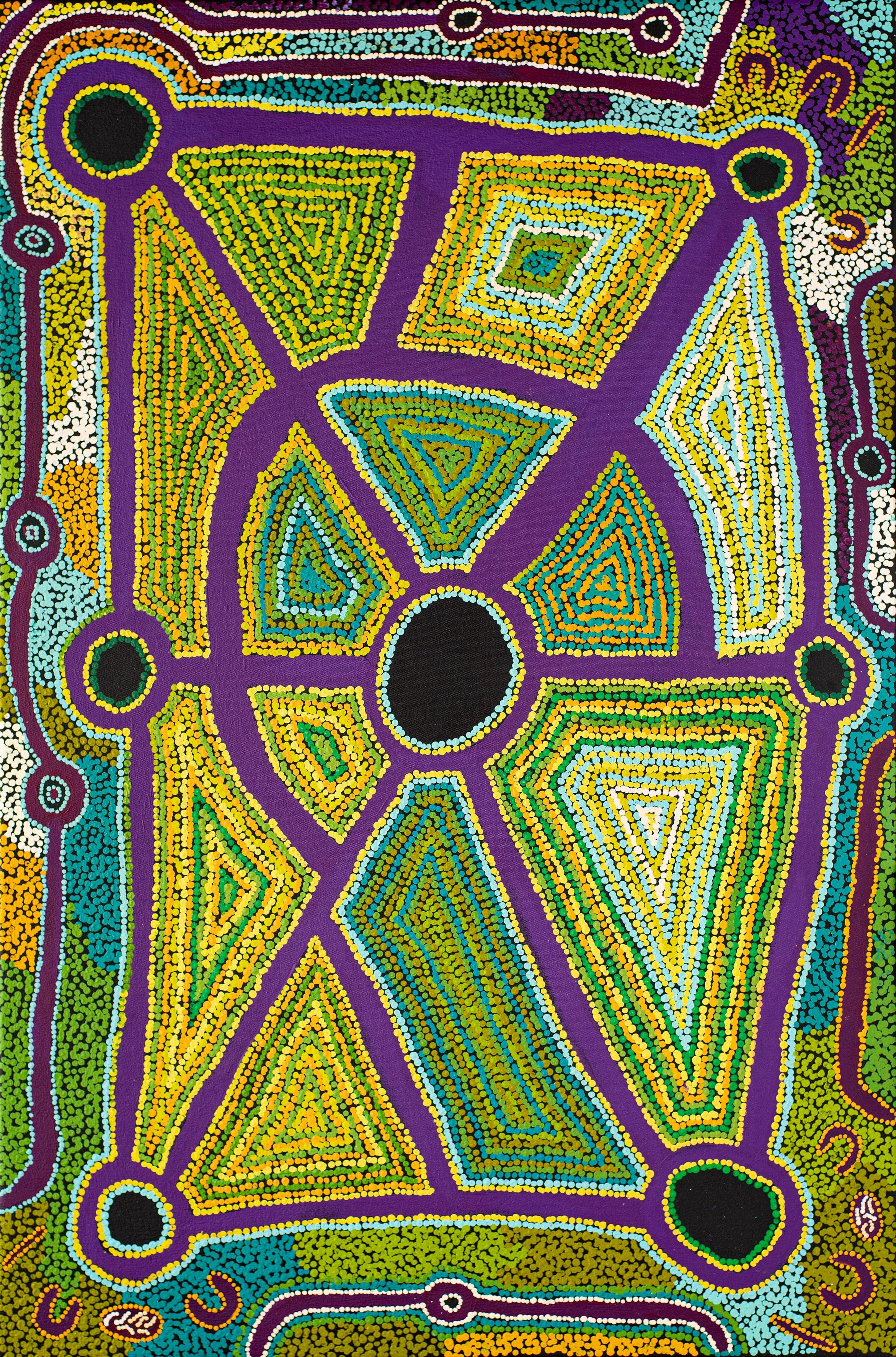 Maureen Donnegan - Tjun-tjun - 137 x 90 cm - 25-396