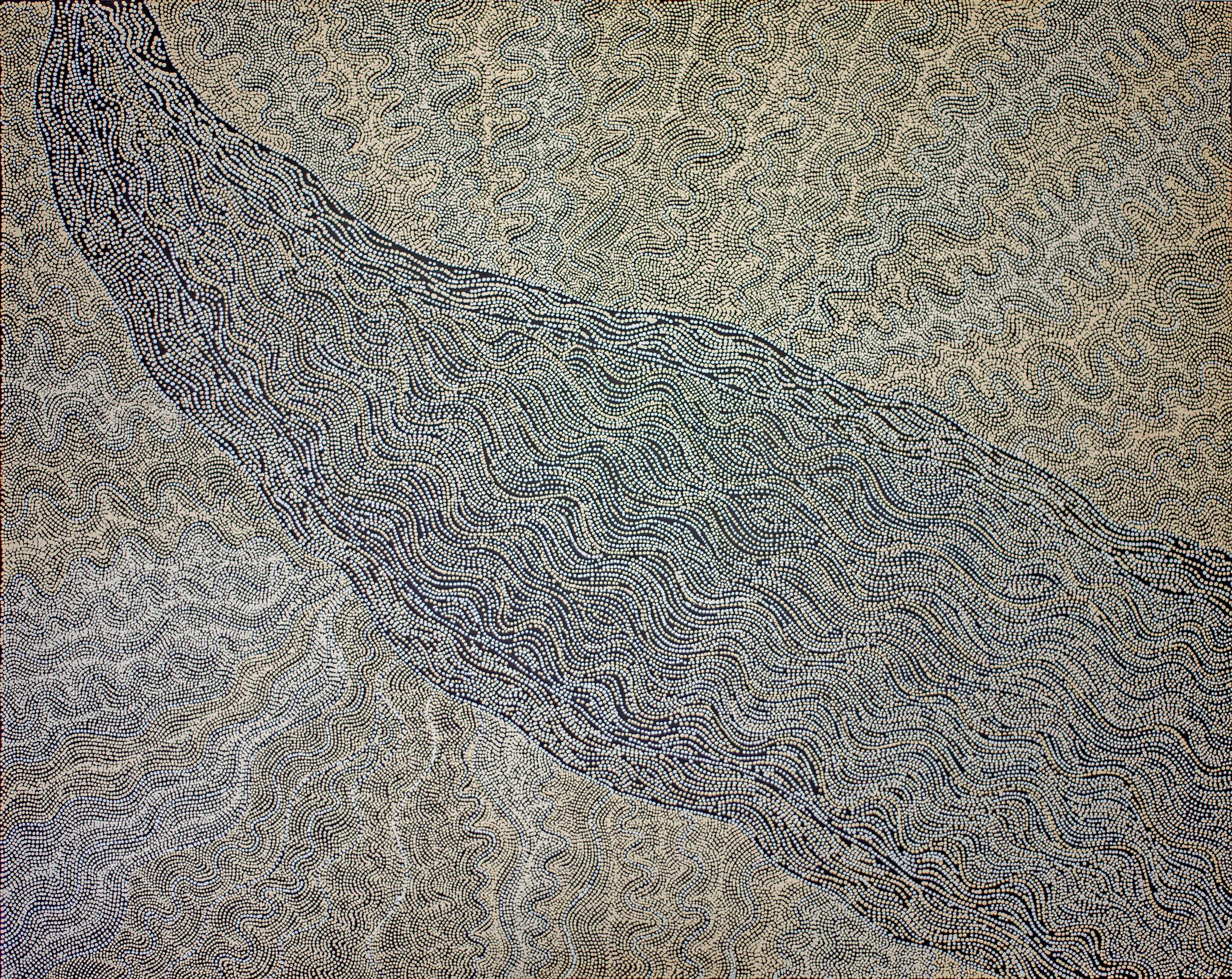 Valda Napangardi Granites - Mina Mina Jukurrpa (Mina Mina Dreaming) - 152 x 122 cm- 1311/25