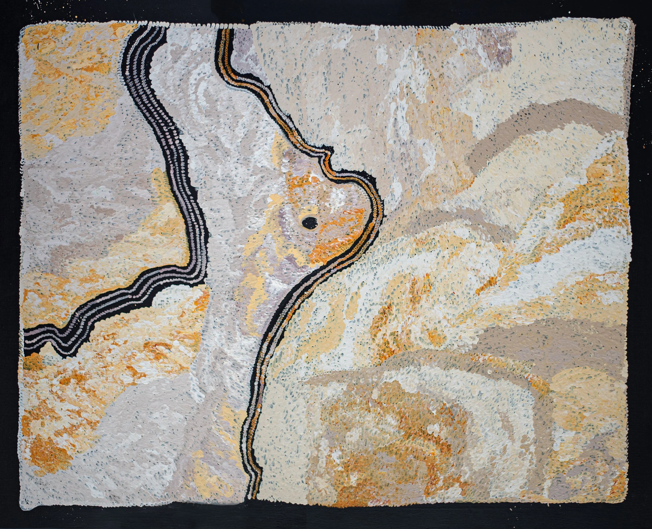 Betty Campbell - Minymaku Inma (Women's Song) - 152cm x 122 cm - 729-25