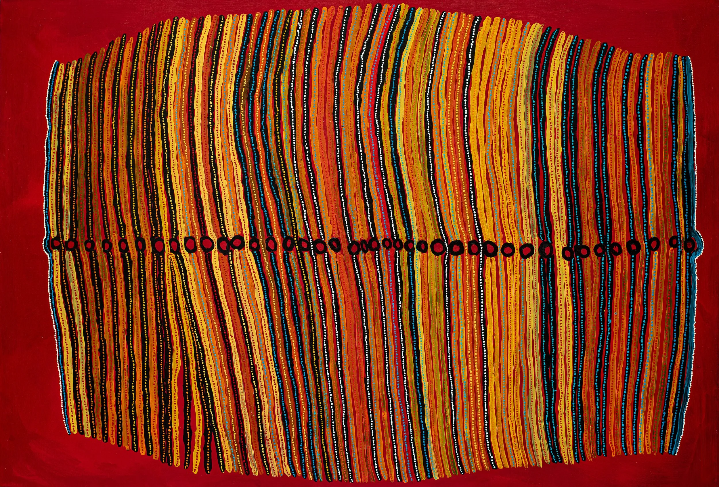 Lennard Walker - Iwara Tali - 200 x 137 cm - 24-339