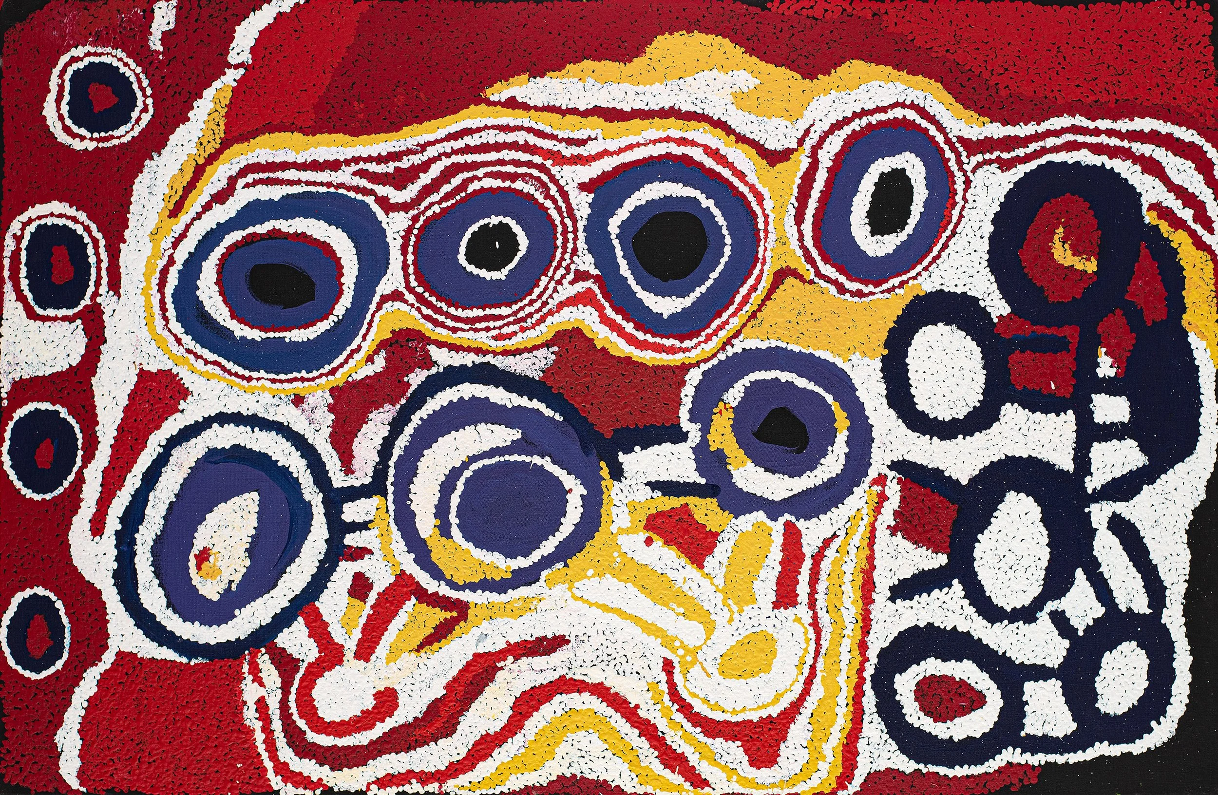 Tjaruwa Woods - Purpurnya - 137 x 90 cm - 15-006