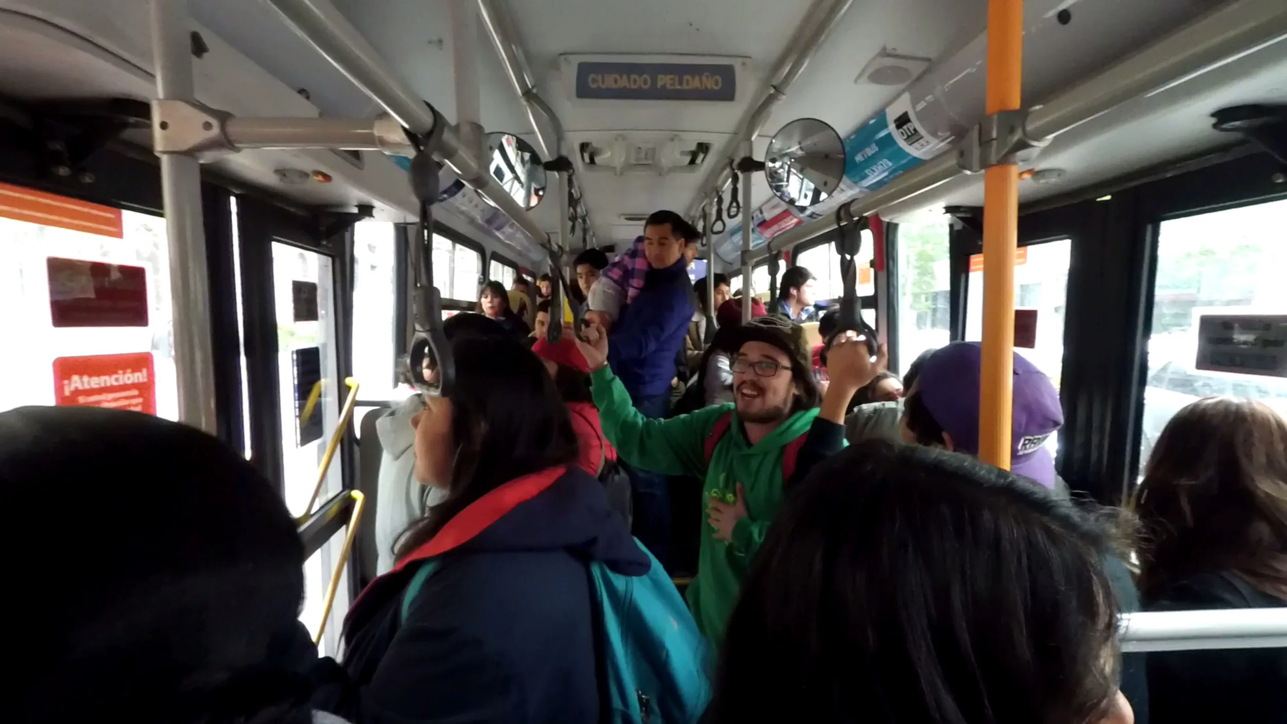 Rap in a bus? Yes please.