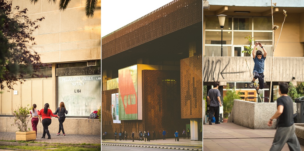 Streets of Santiago.