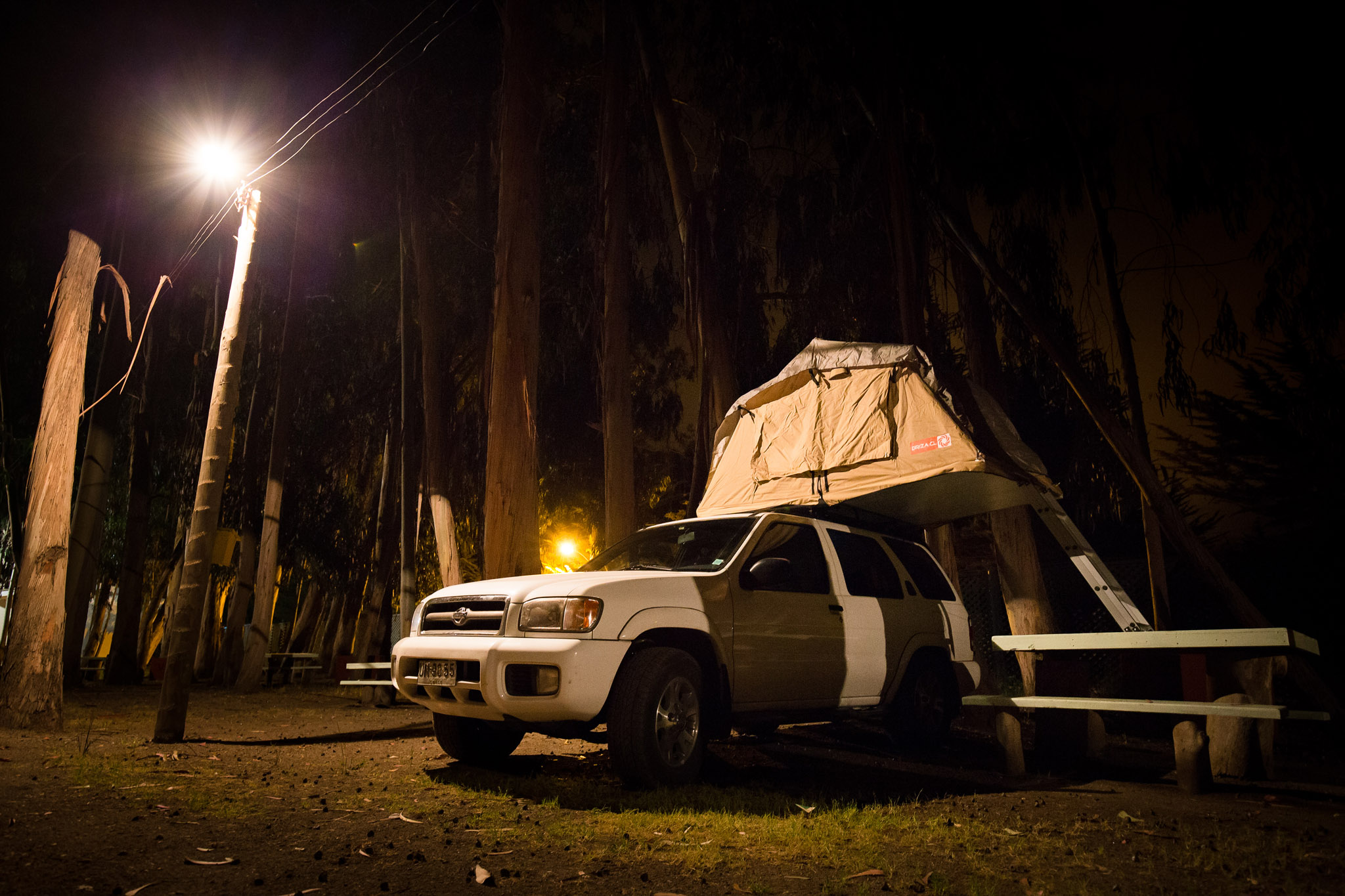 Romantic first night? Almost....