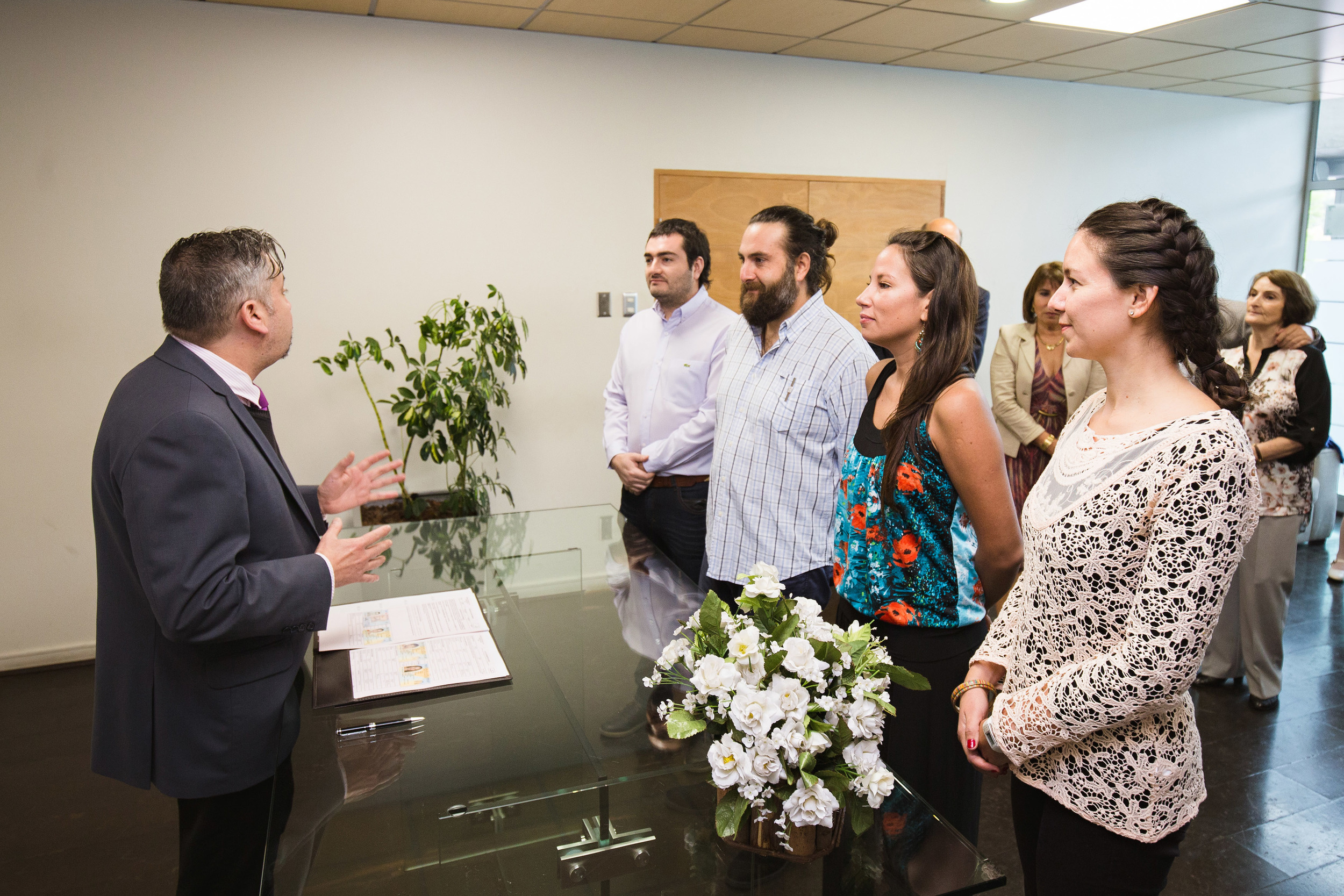 After civil ceremony, you set a date and of your civil/religious wedding within 90 days