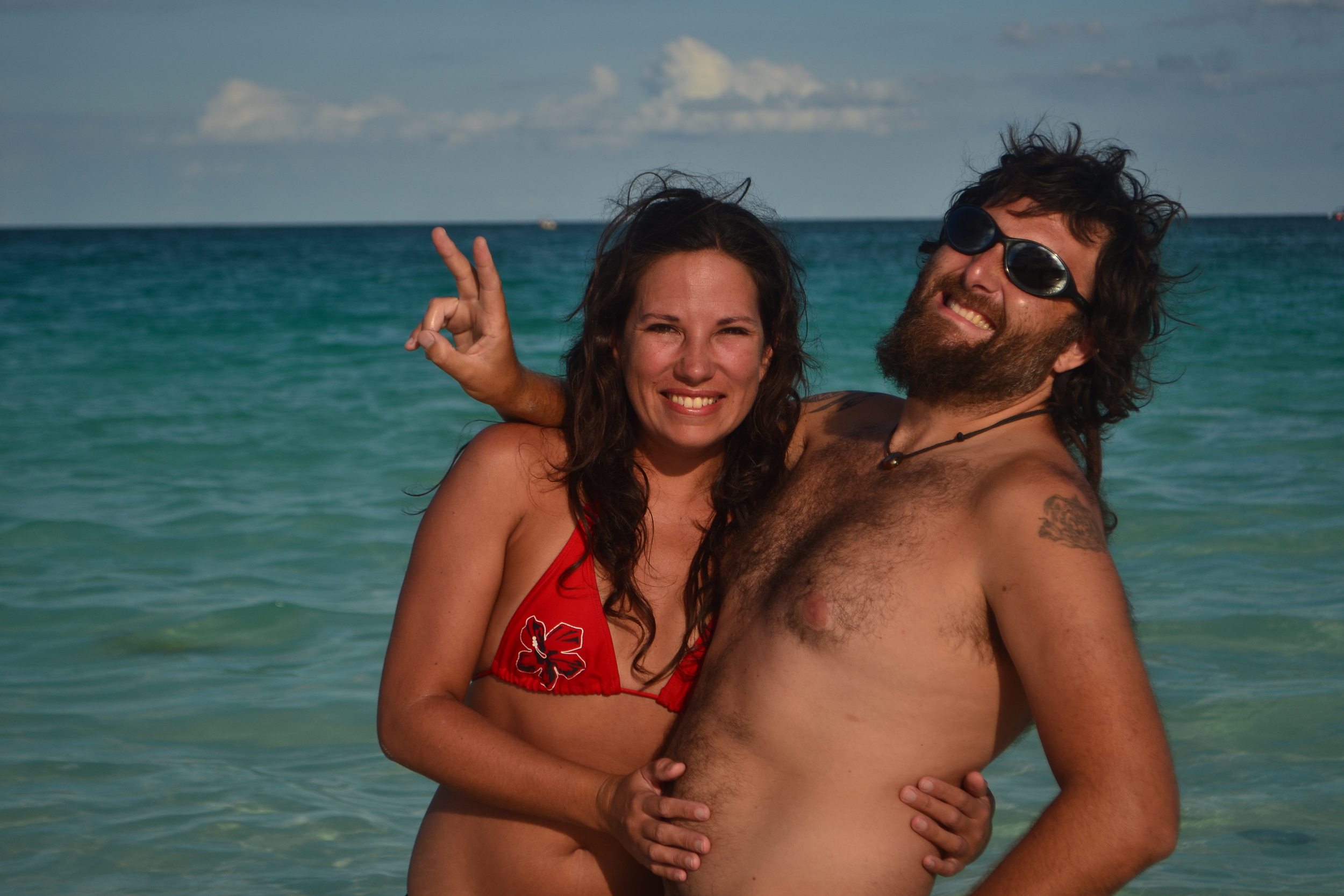 They are fit for each other. Both funny and a little bit crazy :)