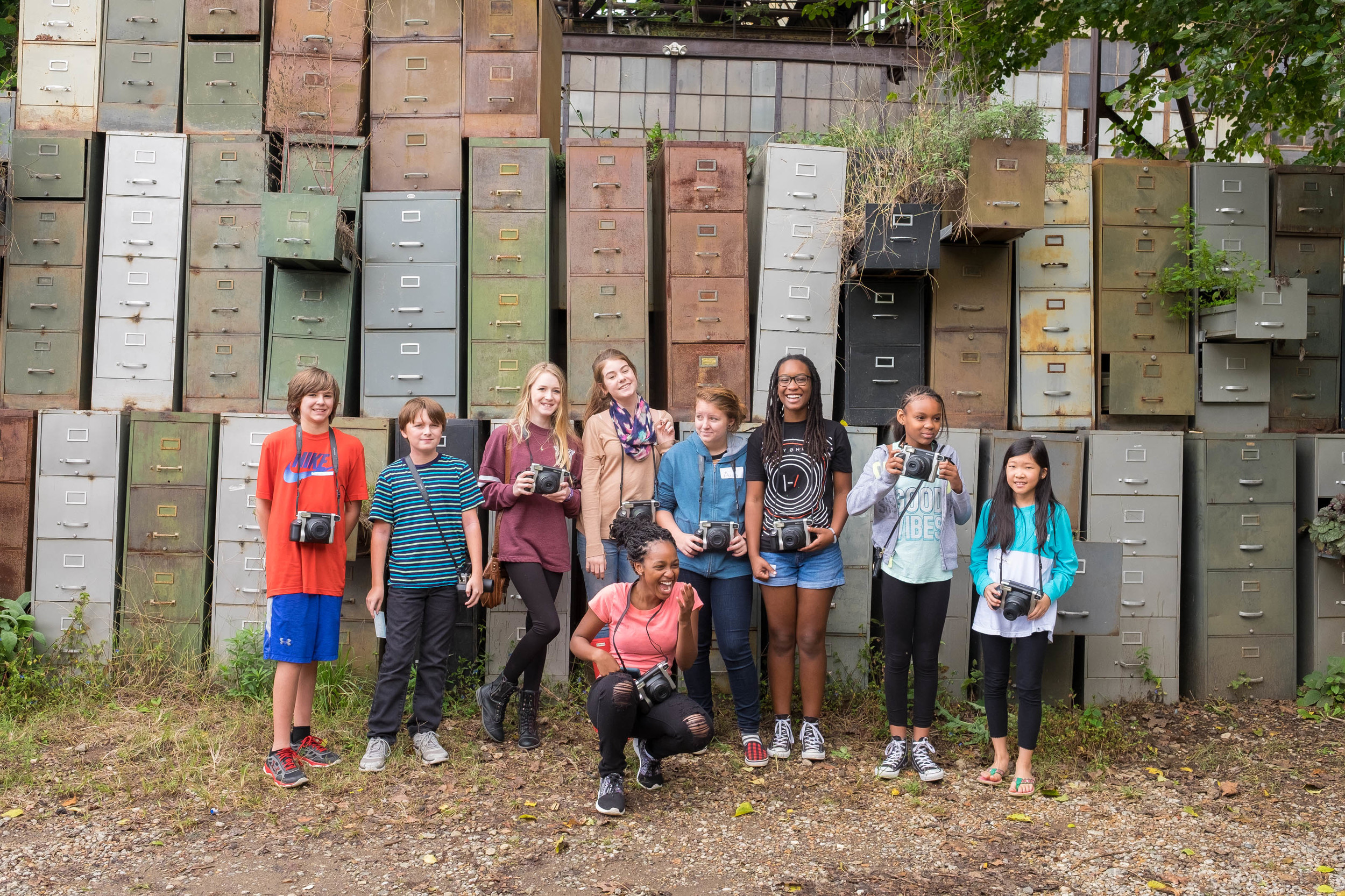First week of class group photo