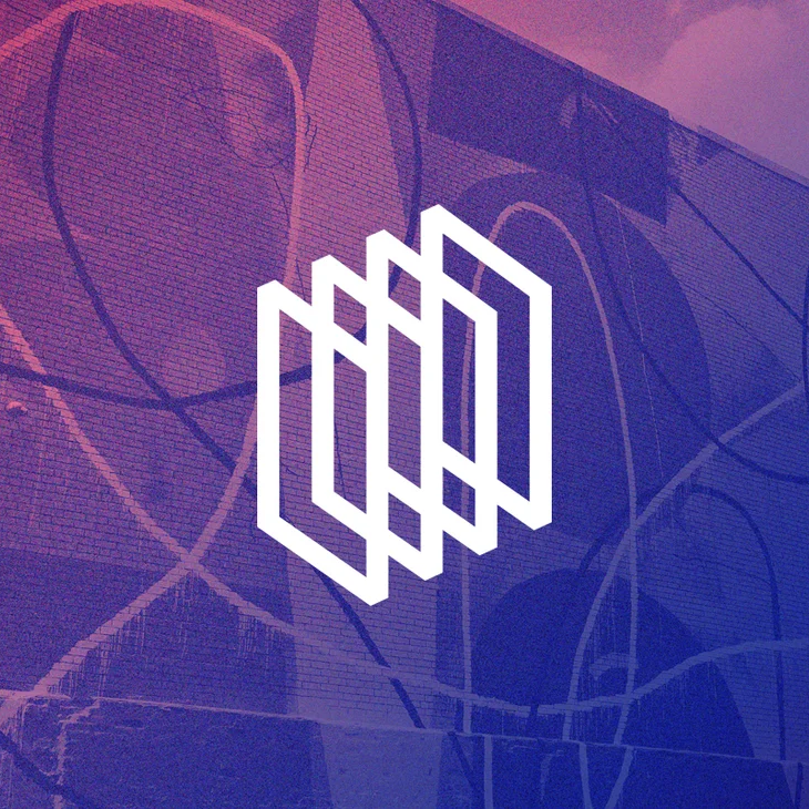 Logo for Living Walls, a mural arts org based in Atlanta