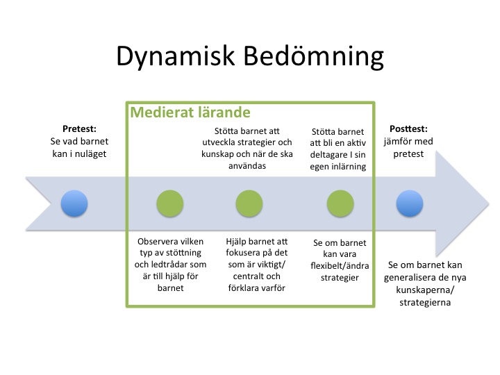 Delar i en dynamisk bedömning (© Anna Eva Hallin).