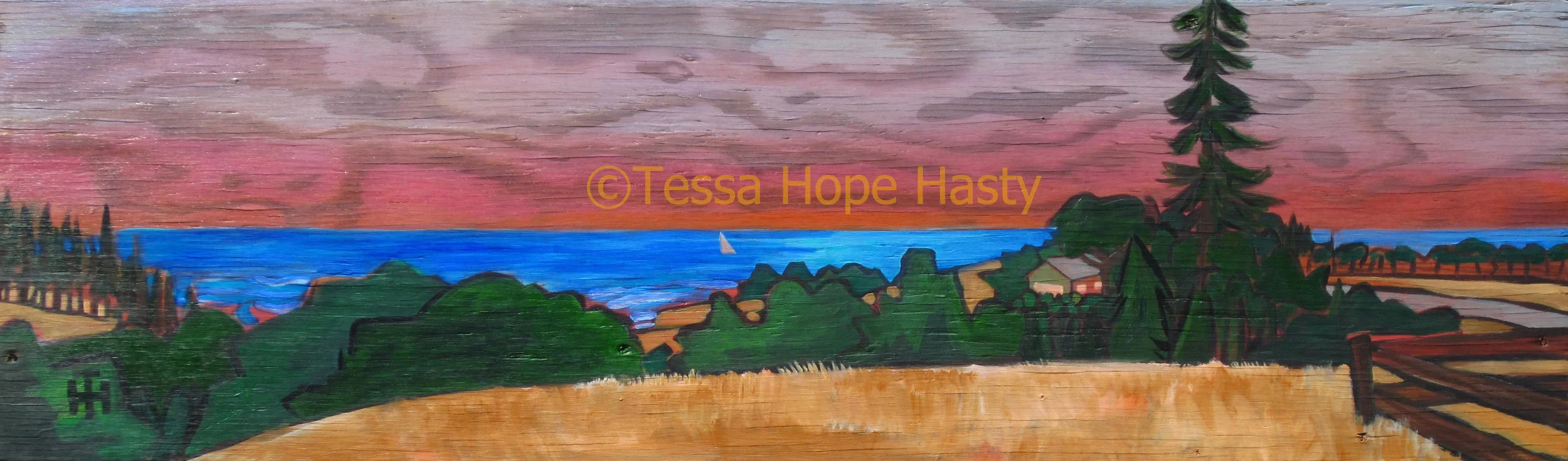 Sunset from on High (Sold)