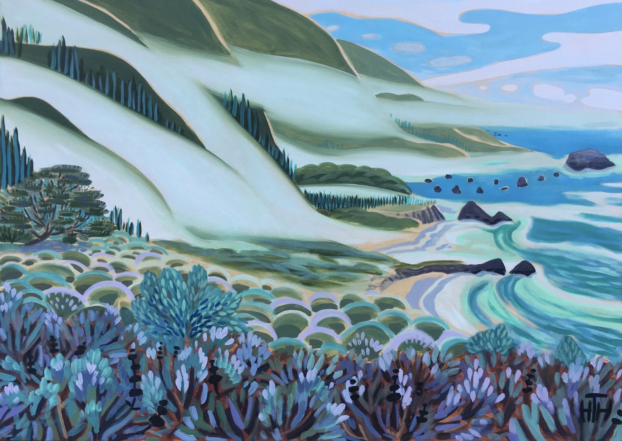 Thermocline, Big Sur