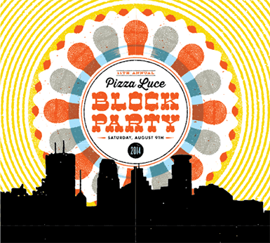 Pizza Lucé Block Party